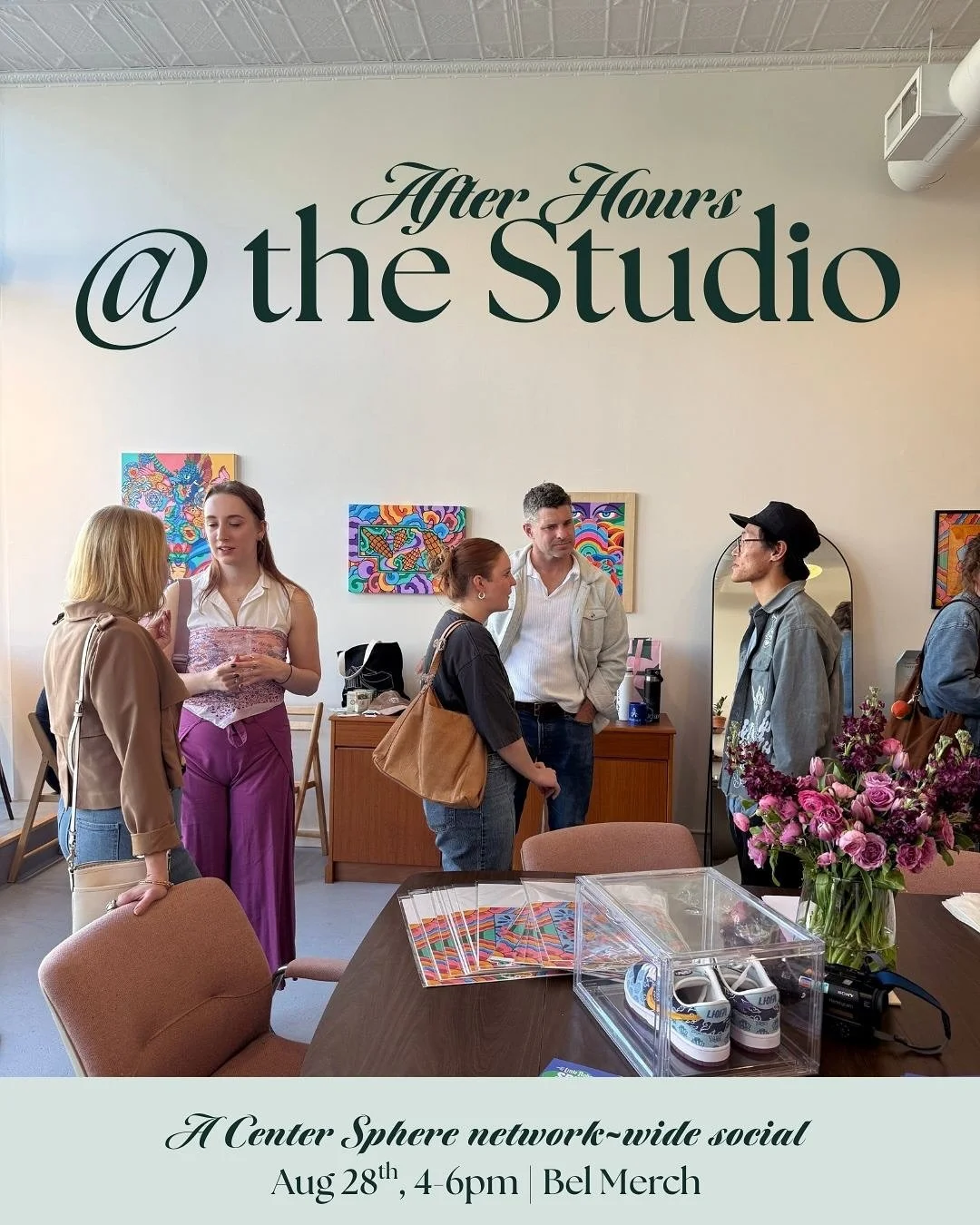 YOU&rsquo;RE INVITED!!!

Busy few weeks at studio! First up, come network with Omaha professionals at a @centersphereofficial network wide social. Then, this Saturday, grab some @archetyperoasters and walk down to the 1234 market to shop local goodie