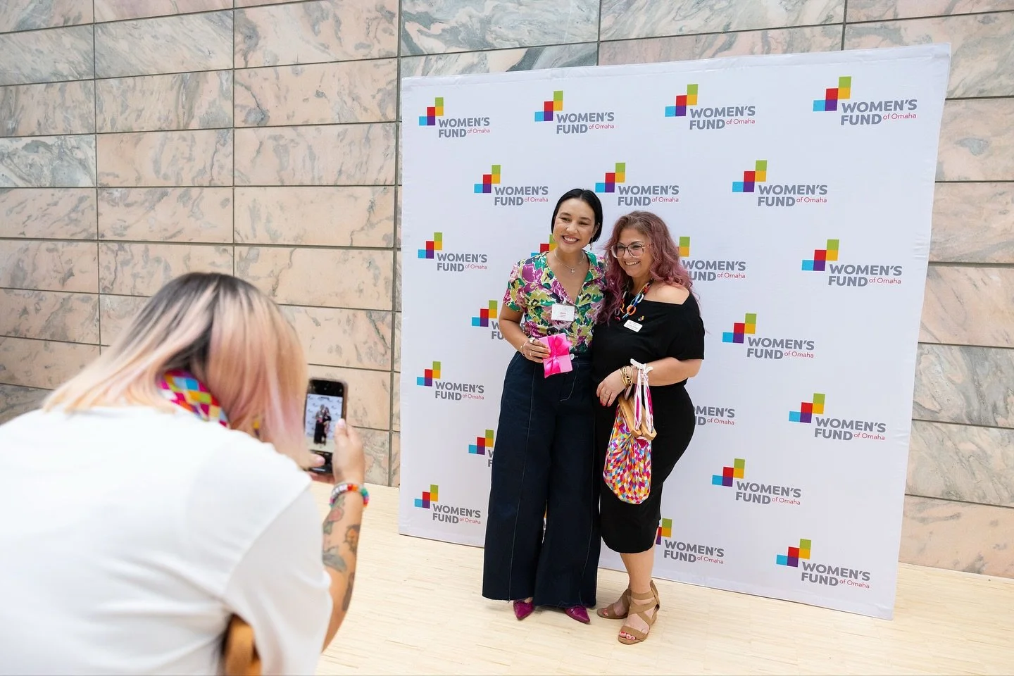 No, in fact we are still NOT over these silk scarves that we helped produce for the @womensfund !! Gorgeously designed by the brilliant @jpav_ko , it was truly a treat to see the pure joy that these gifts sparked for their founders.