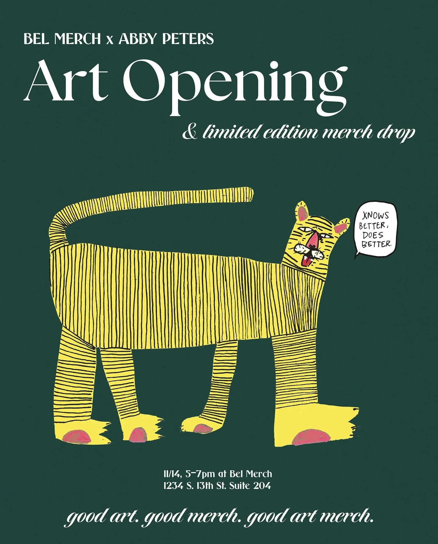 We&rsquo;ve got our next art opening coming up on 11/14 with @abbydoinstuff! Come hangout on 13th st for Second Fridays in @littlebohemiaomaha and stop by to say hello, we&rsquo;d love to see you ❤️