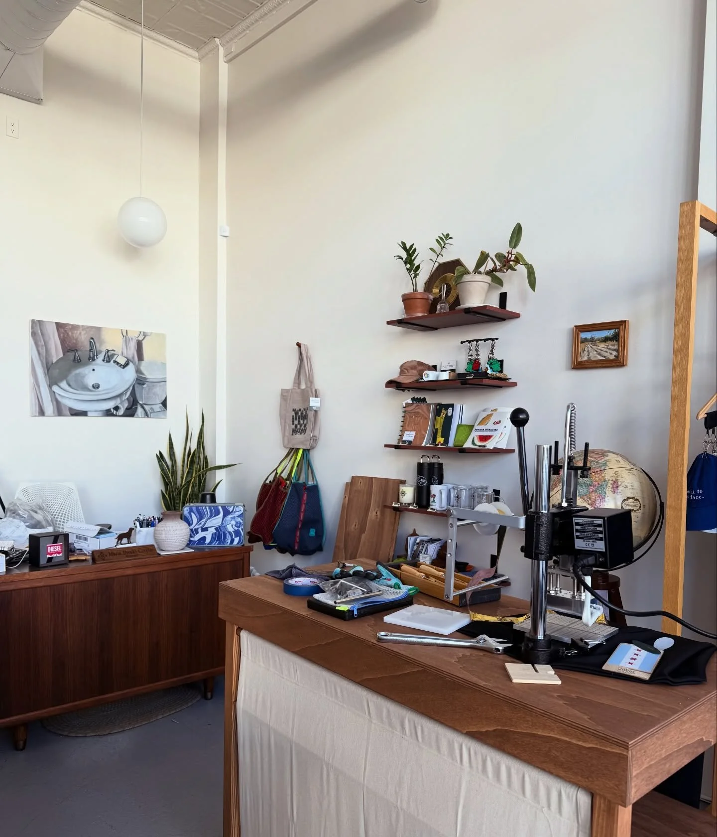 The shop got a little rowdy today, practicing for something big and EXCITING! Watch this space 👀