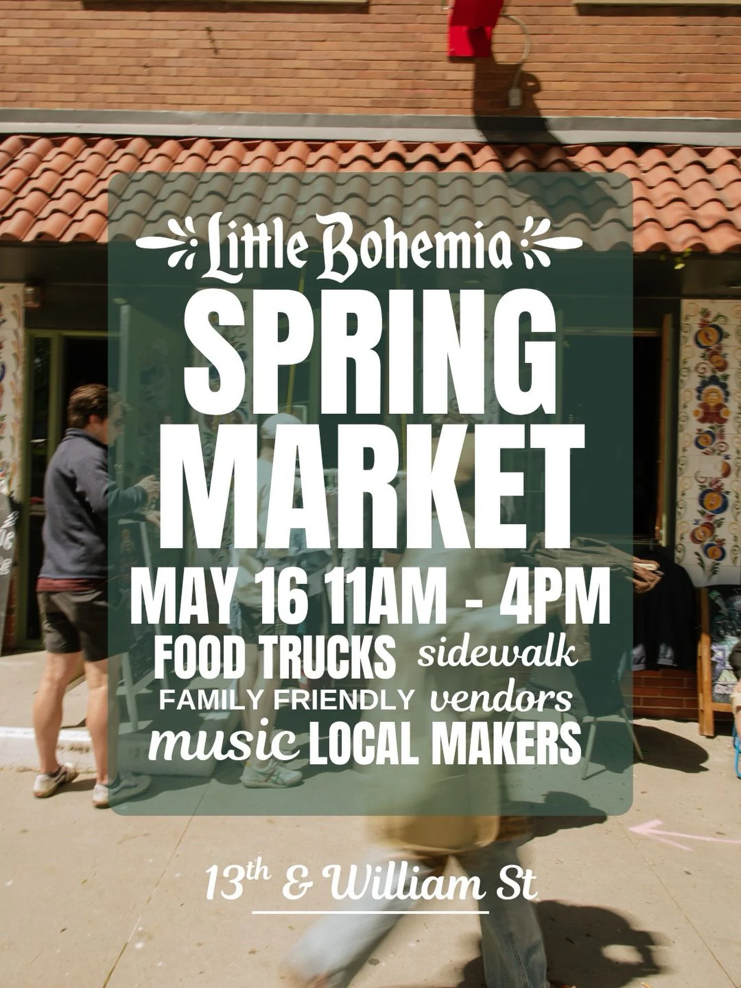 Looking for plans in Omaha this weekend?! Look no further than our neighborhood spring market! 

Support your local shops and vendors and meet a new friend, why not?! Grab a beer or a glass of wine, head down to play some pinball, munch on some queso