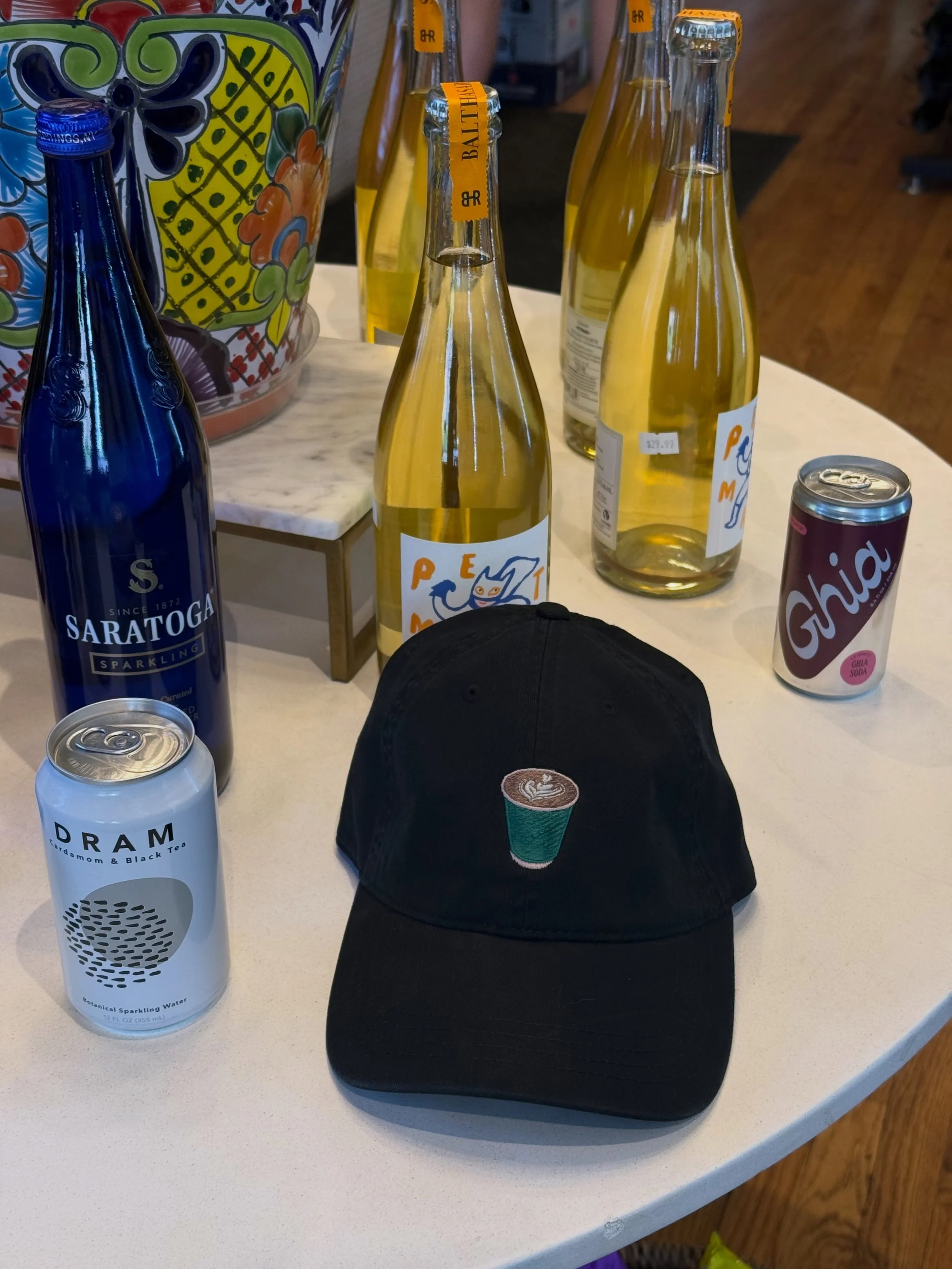 Sundays are for baseball caps and cappuccinos at @godegamarket ☕️ 

And if you&rsquo;re wondering if we&rsquo;ve tried the Petman P&eacute;t-nap, the answer is, obviously. P&eacute;t-nats are the perfect summer wine as it completes its fermentation i
