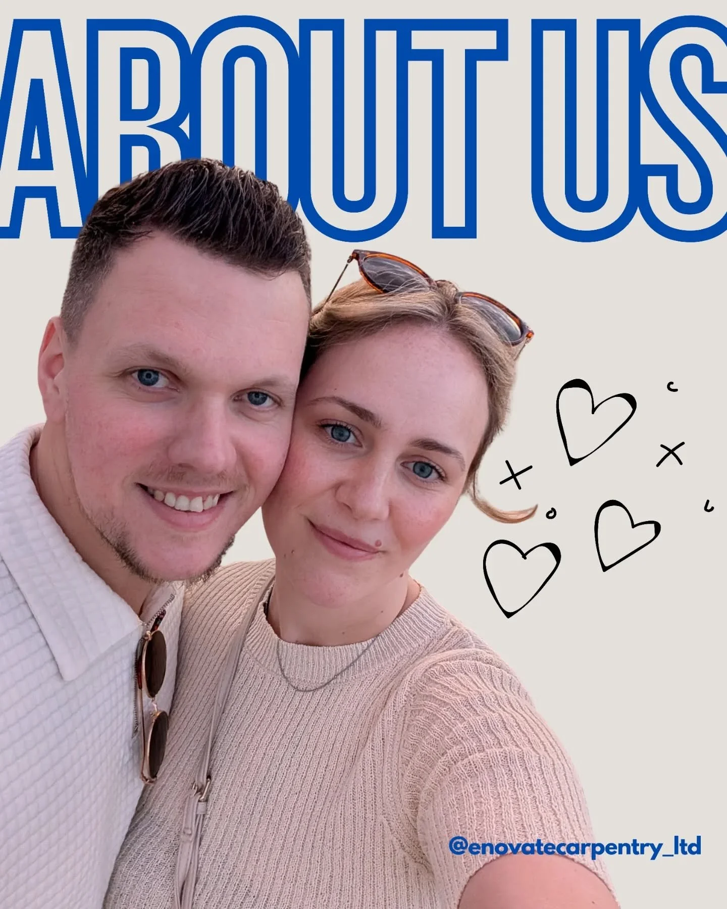 Hey 👋🏼 we&rsquo;re the Bennett's, the family behind Enovate Carpentry 💙

19 months ago, Josh left his job and since then we&rsquo;ve grown this little business from absolutely nothing, worked with incredible families, and learned A LOT along the w