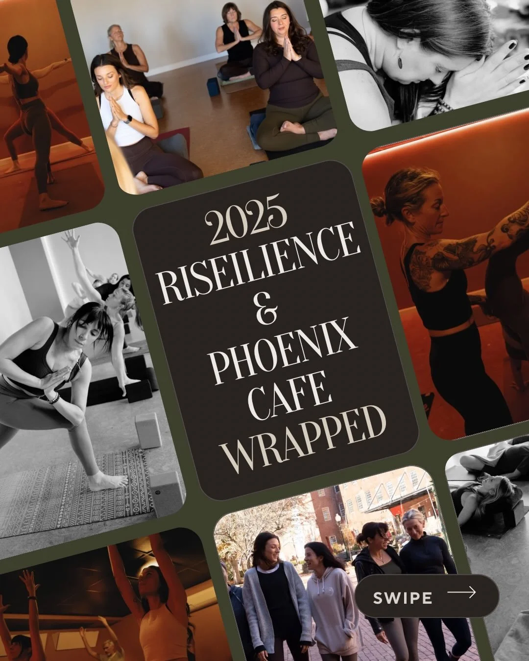 This year was all about growth, change, and rising stronger.
Our RISEilience &amp; Phoenix Caf&eacute; 2025 wrapped shows just how much evolved. It wouldn&rsquo;t have been possible without this community ❤️
Swipe through to see the journey, and keep