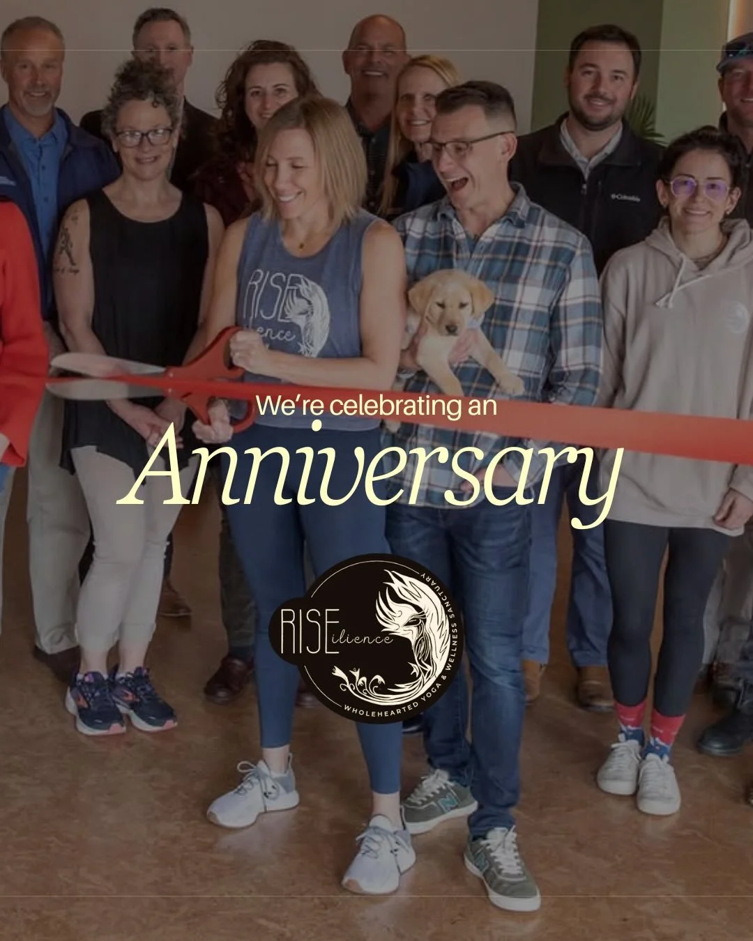 They told us it was a risk (and it was 😅), but we knew it was a calling. A year ago, we opened our doors to our new studios and offices. What started as a renovation project became a new identity for RISEilience.

One year later, these two studios h