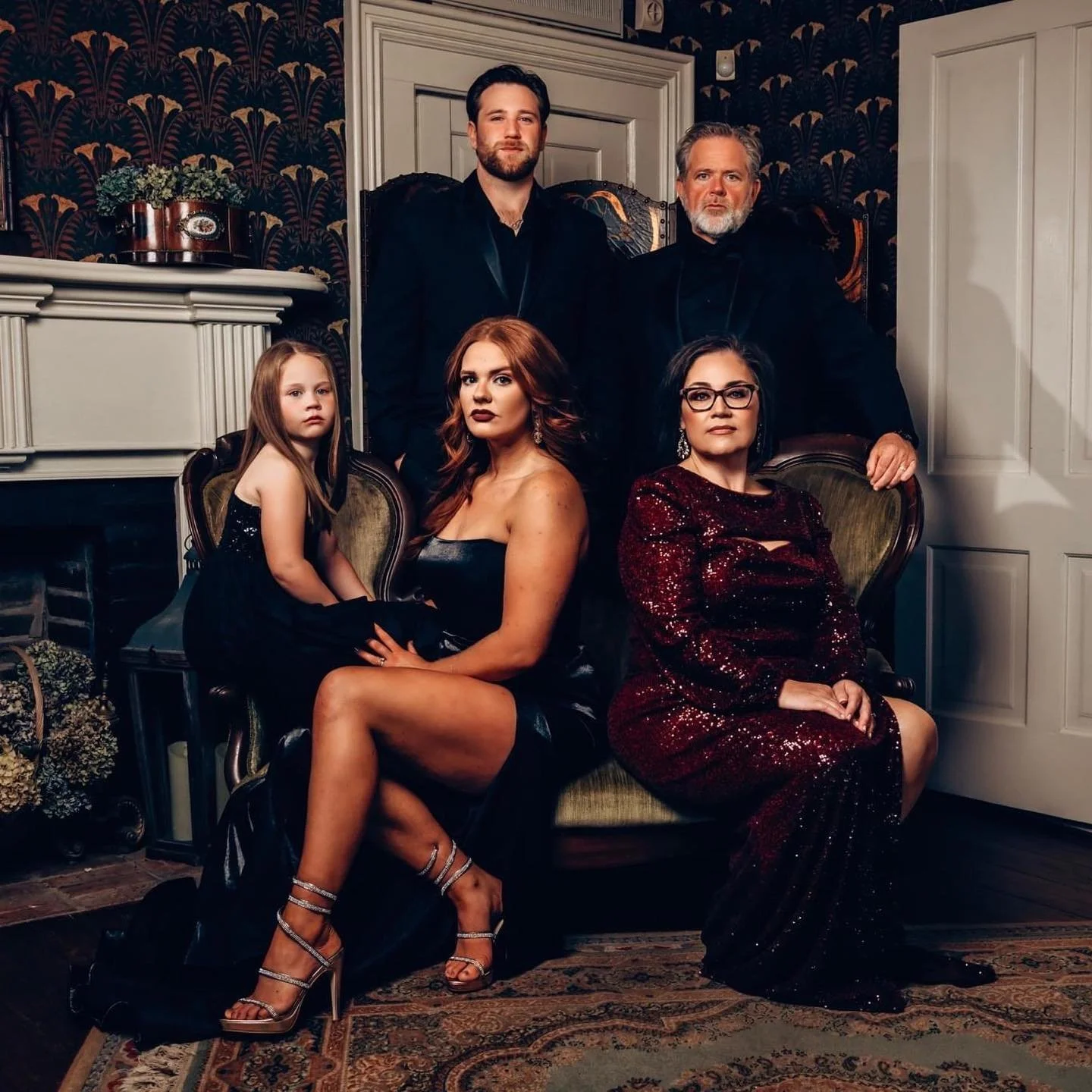 Thirty years ago, I had the honor of being their flower girl, scattering petals and watching them promise forever. Fast forward to today, and I had the honor of photographing their gorgeous family to celebrate ❤  Happy anniversary Wayne &amp; Melissa