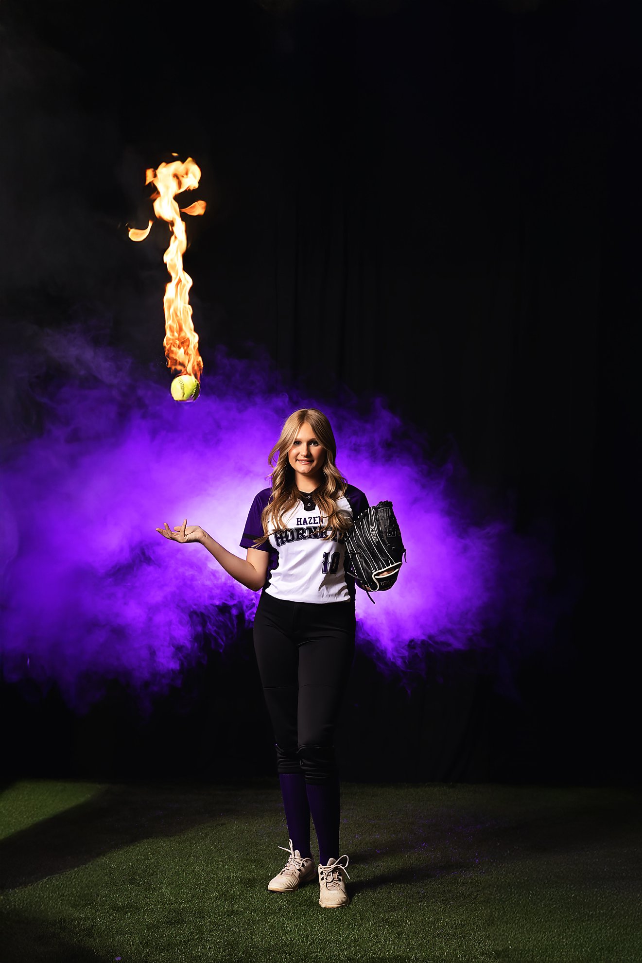 arkansas softball baseball photographer fire.jpg