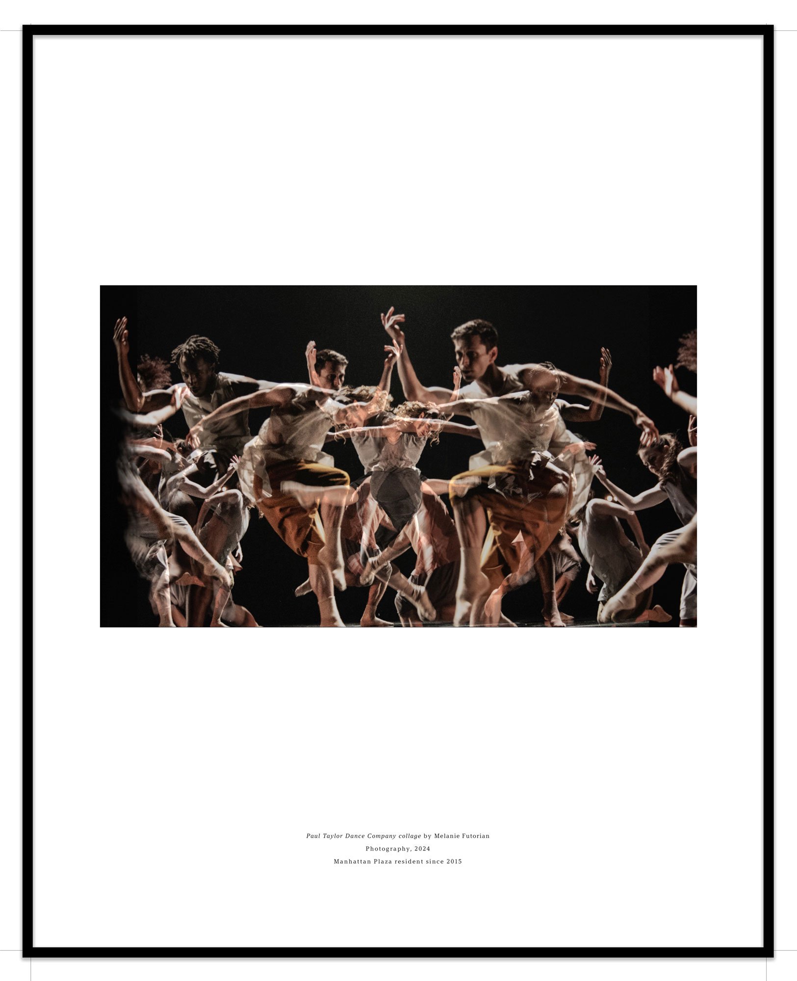  Paul Taylor Dance Company collage (2024)  Melanie Futorian 