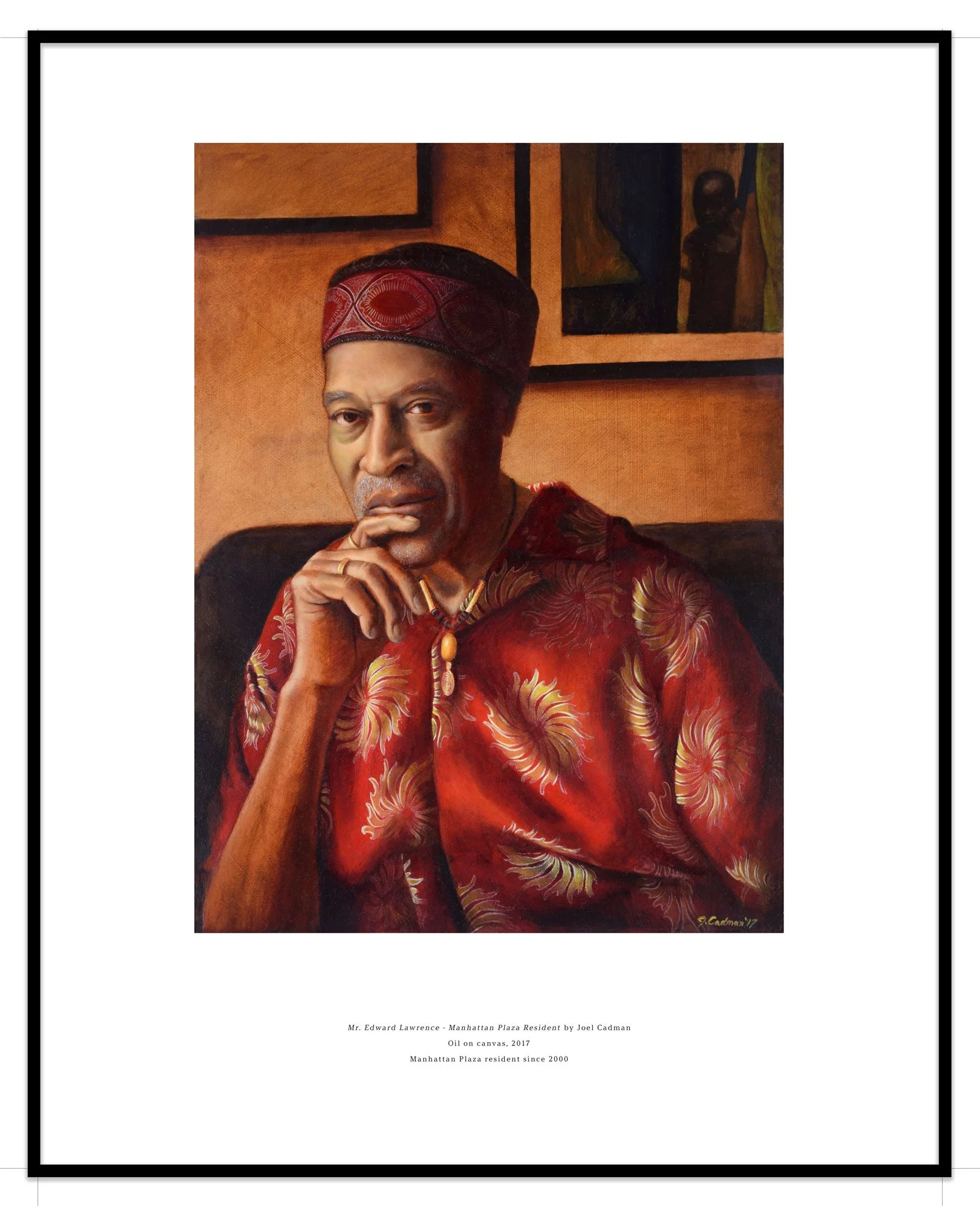  Mr. Edward Lawrence - Manhattan Plaza Resident (2017)  Joel Cadman 