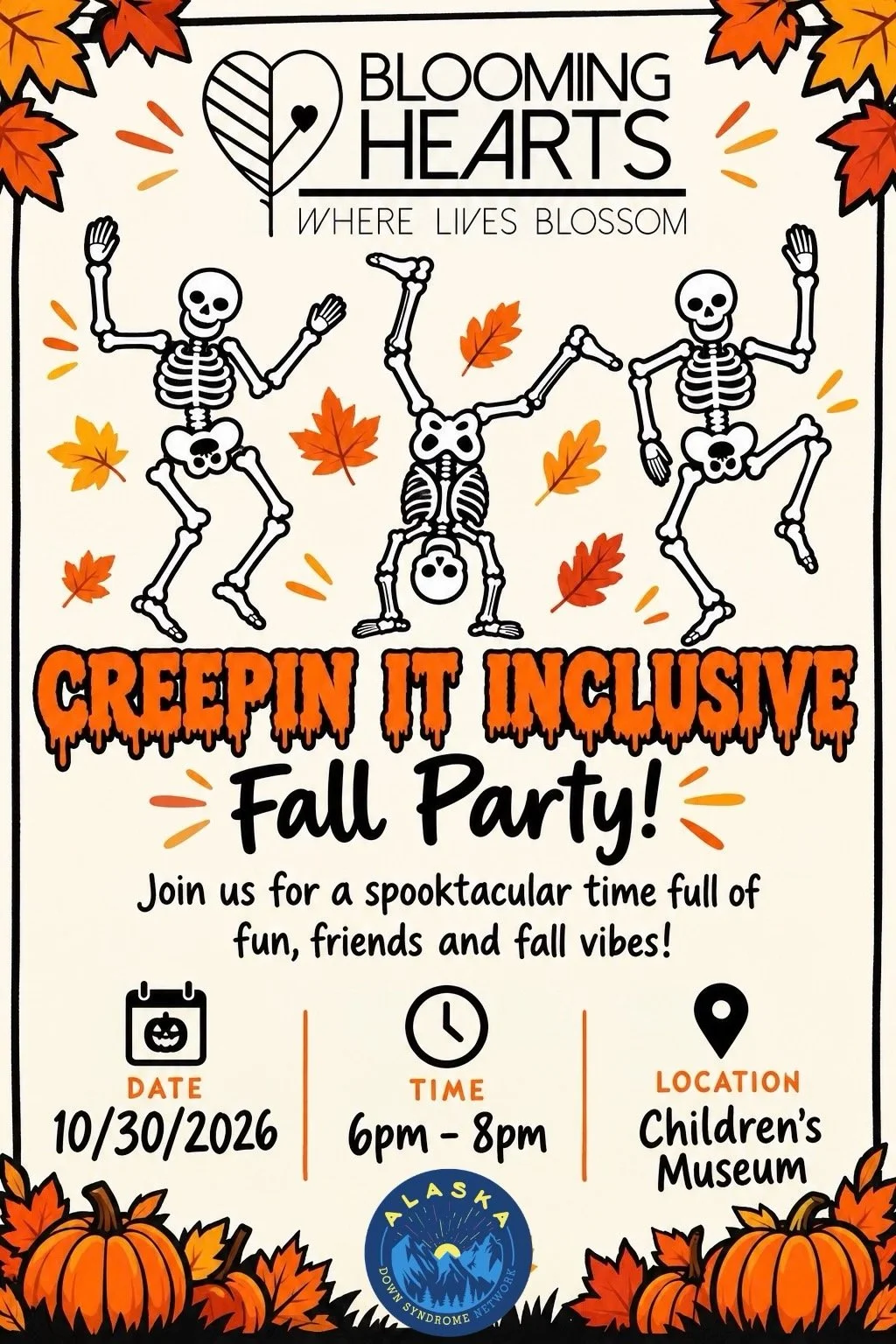 Creeping it Inclusive Fall Party at the Children's Museum