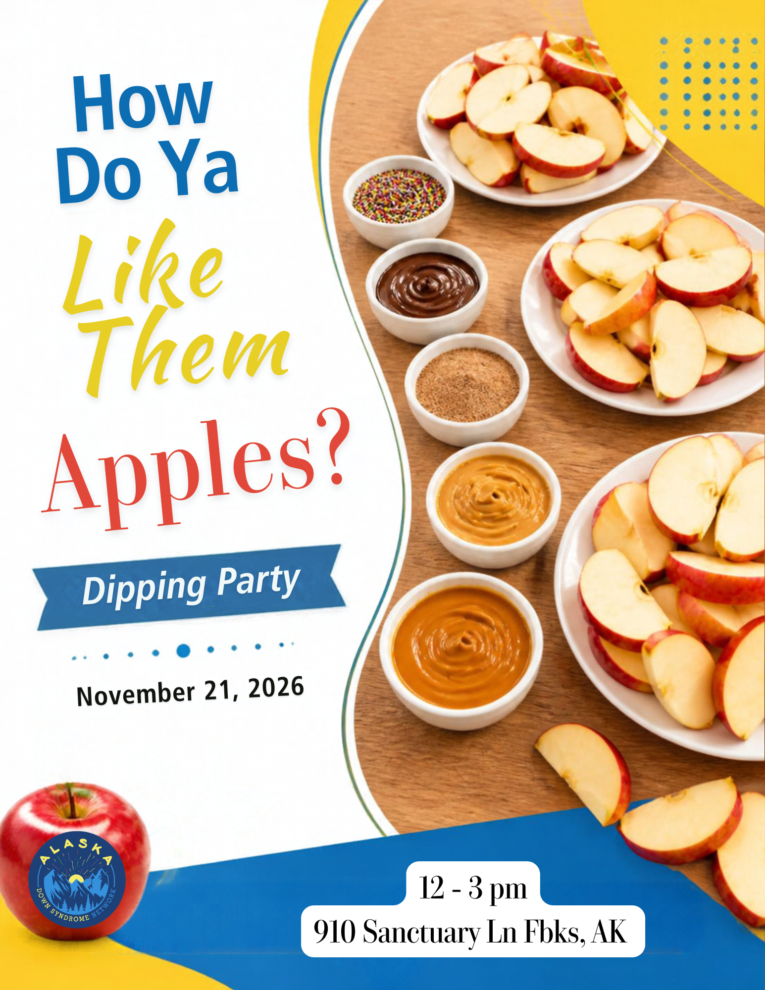 How Do Ya Like Them Apples? Dipping Party