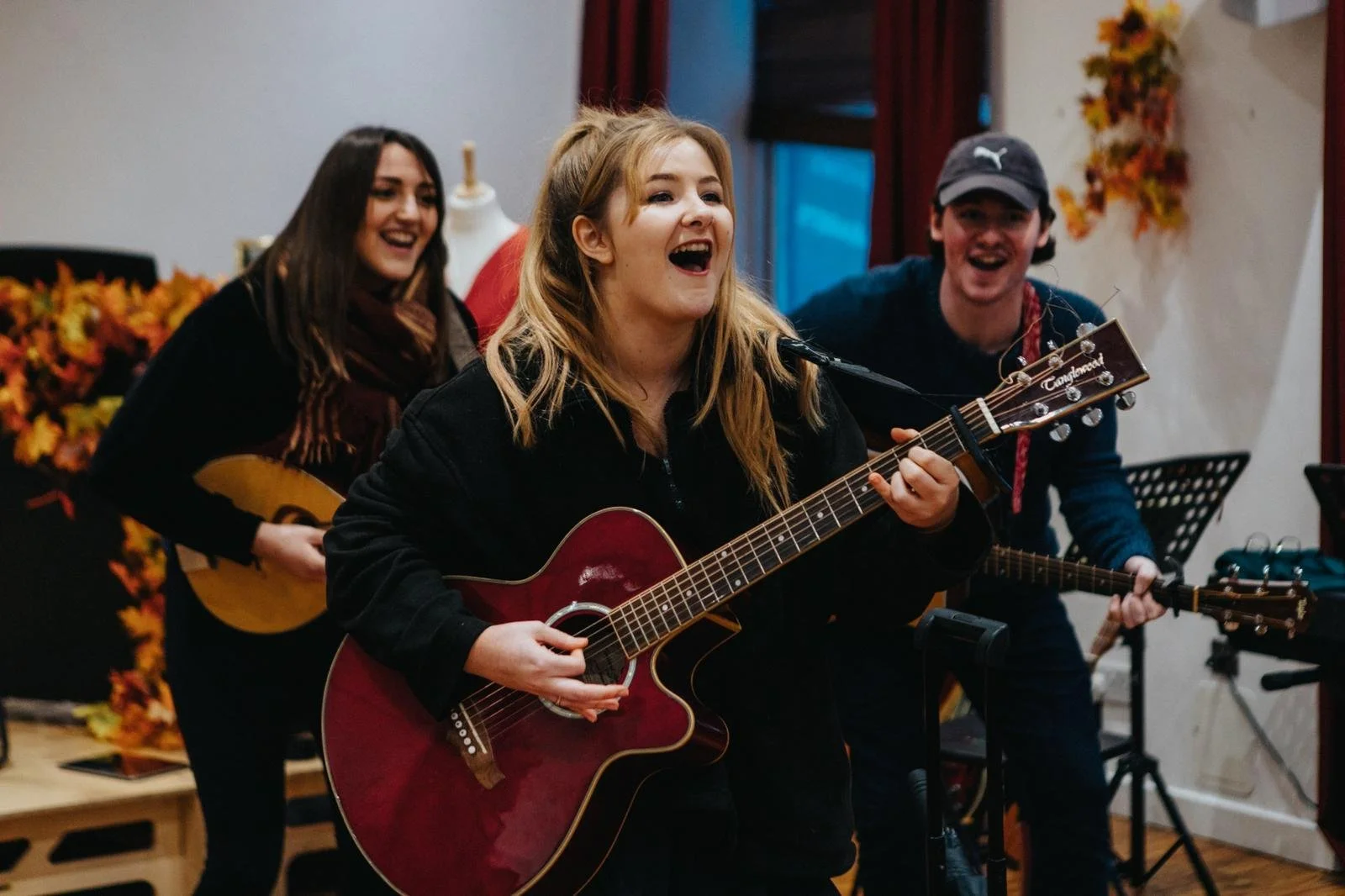 'Where I'll Be' (Pictured: Karen Young, Adam Greene, Bethany Tennick)