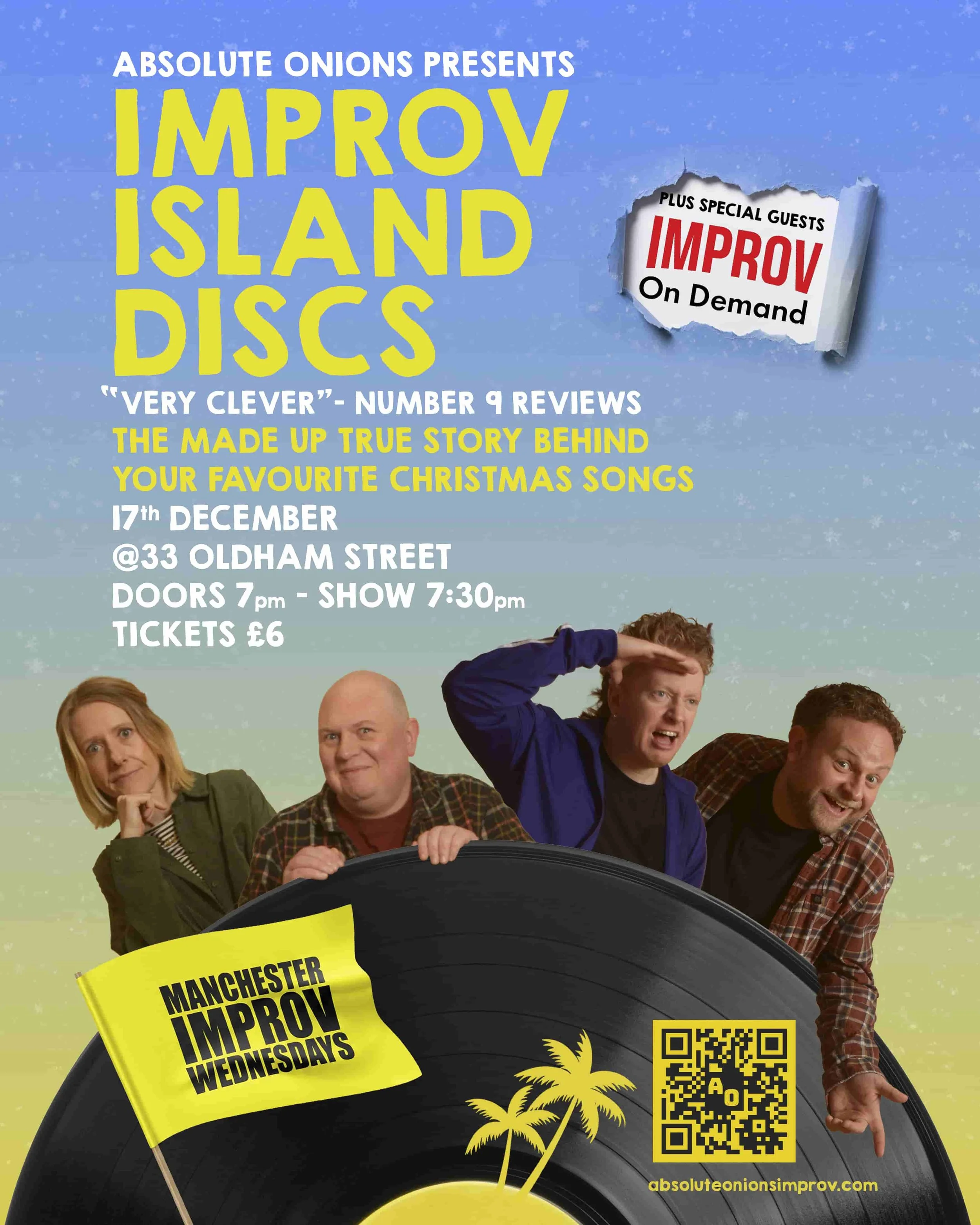 Manchester Improv Wednesdays - Absolute Onions /// Improv On Demand