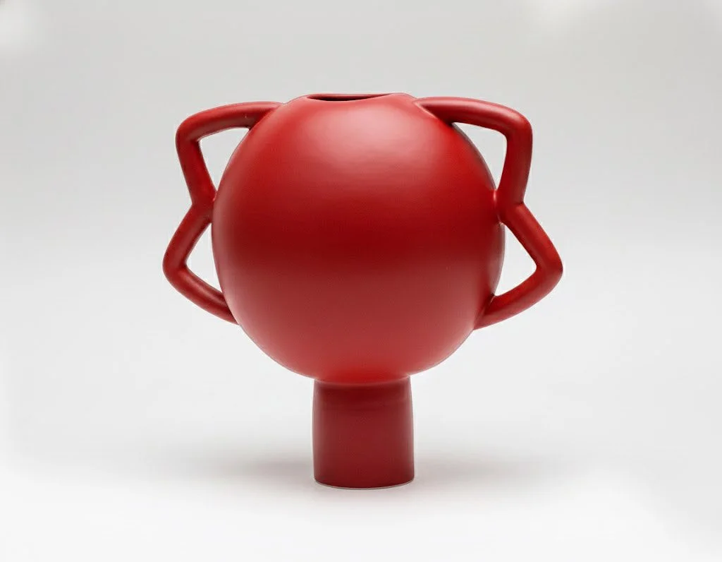 OBJECTS ARE BY Phil America m vase (red)