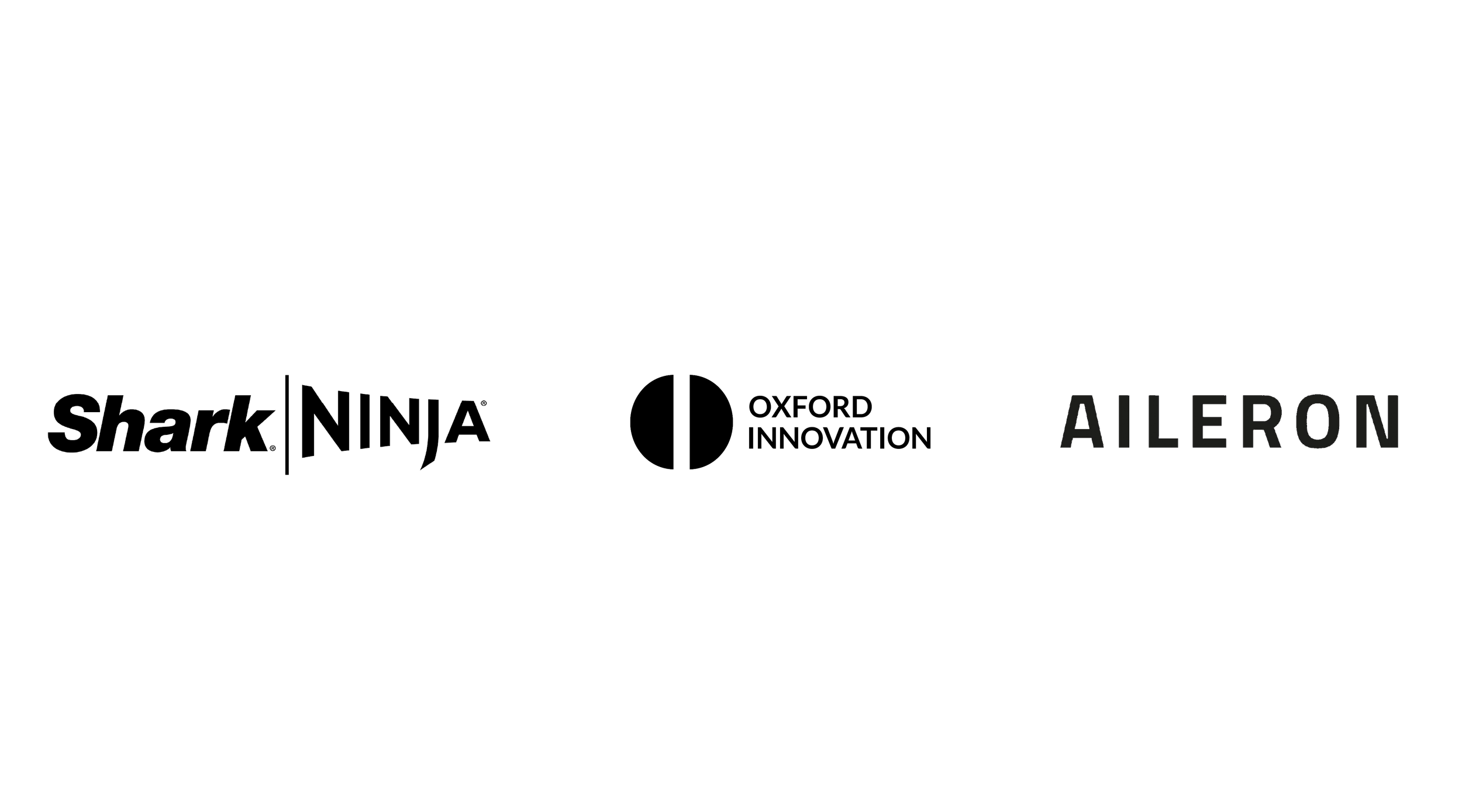 Logos of SharkNinja and Aleron.