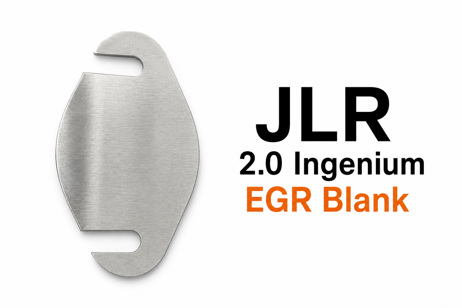 Jaguar Land Rover 2.0 Ingenium EGR Blank Plate for XE XF F-Pace Discovery Sport Range Rover Evoque