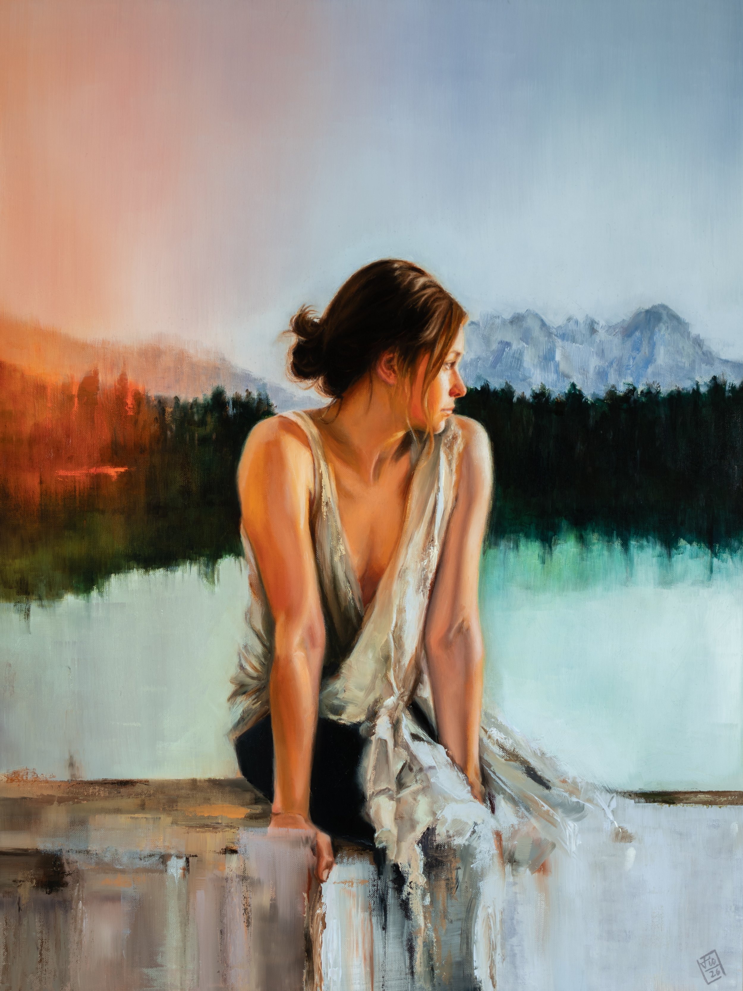 In The Moment
18x24" Oil on Panel