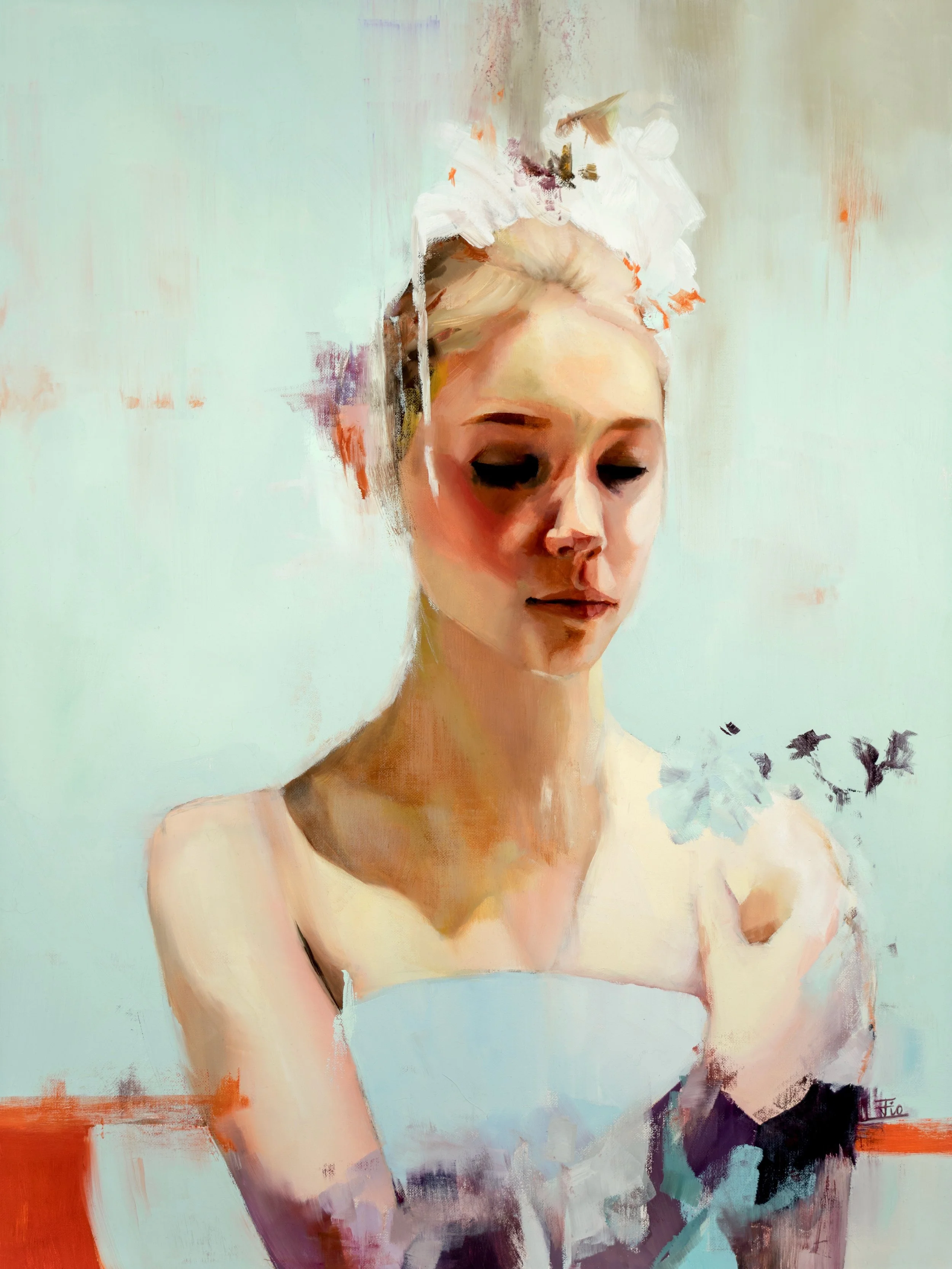 At Ease
18x24" Oil on Linen Panel
(Available)