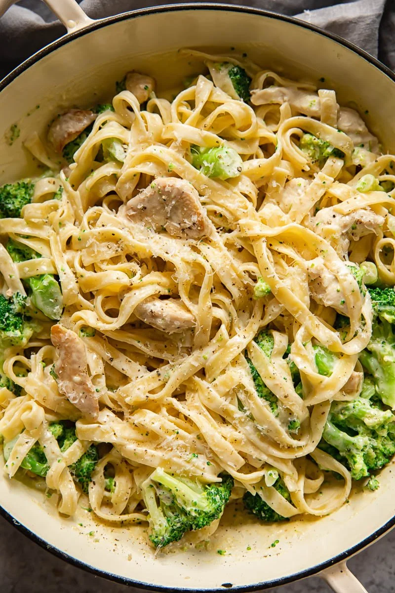 Chicken & Broccoli Alfredo //  1/29/26