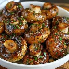 Cajun Glazed Mushrooms //  1/22/26