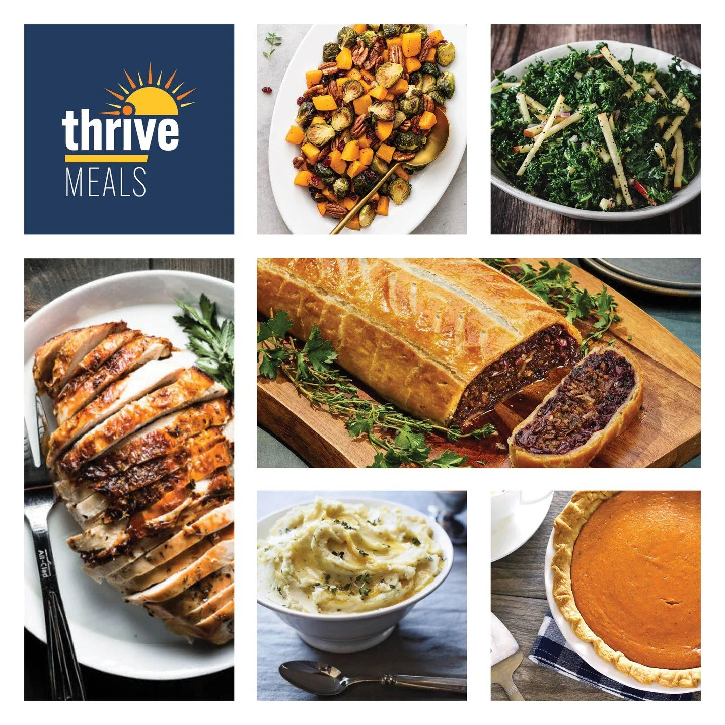 This Thanksgiving, skip the stress and do some good! 🍂
Pathways Kitchen is offering full Thanksgiving dinners for four &mdash; choose from roasted turkey breast or mushroom &amp; vegetable Wellington. Every order provides employment opportunities fo