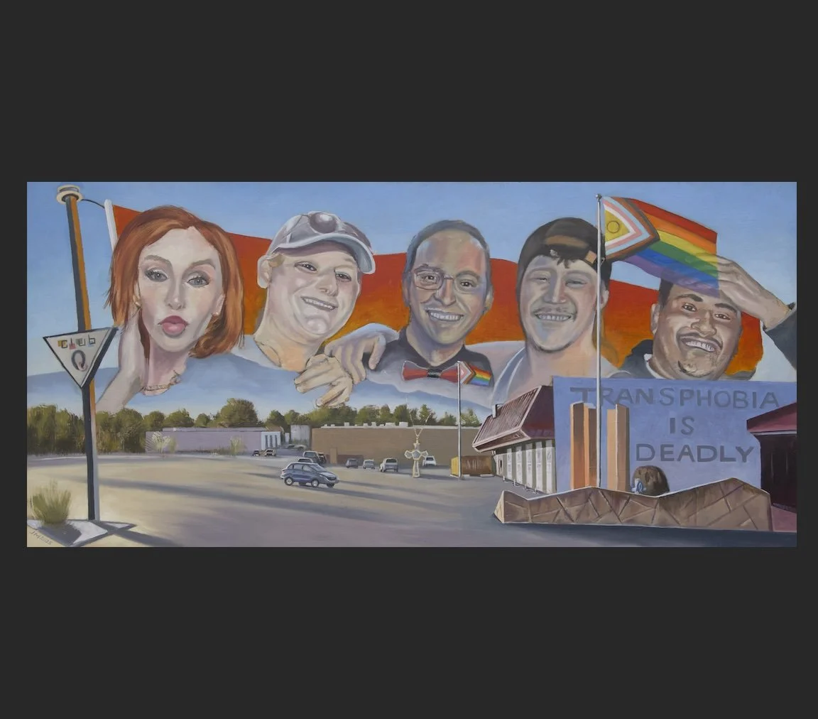 Transphobia is Deadly, 2025, Print only