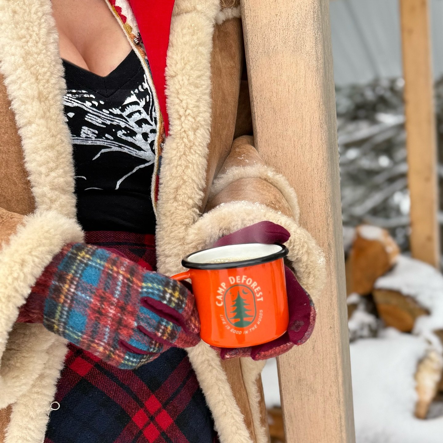 This is your sign to grab a mug and head for the woods.
☕️🌲
#CampDeForest #WinterEscape