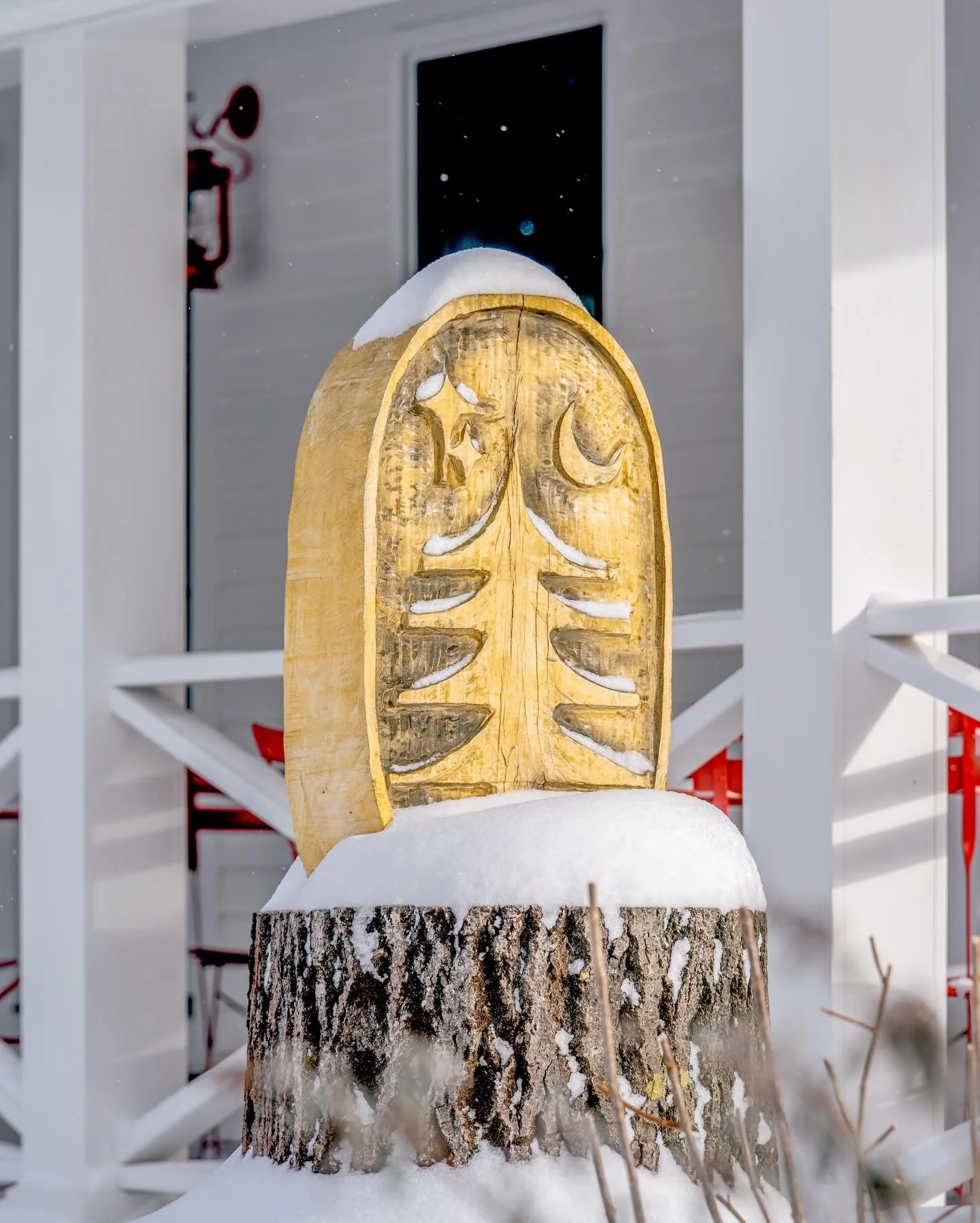 &ldquo;Good timber does not grow with ease: The stronger wind, the stronger trees; The more the storm, the more the strength.&rdquo; - Douglas Malloch 🪵🌲 @campdeforestme @selectregistry #maine #usa #vacationland #travel2026