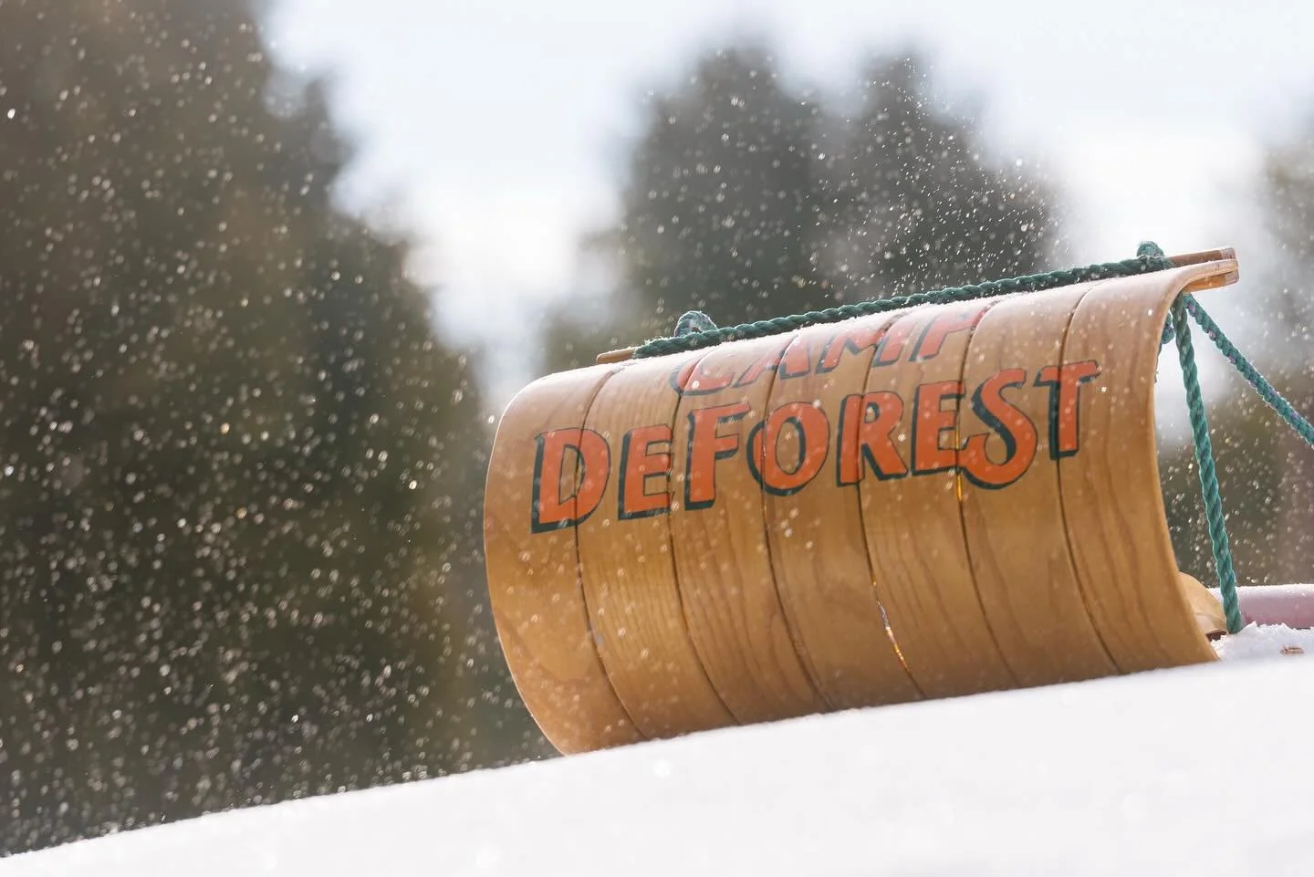 Off to the finals!!! @campdeforestme @camdensnowbowl #toboggan #nationalchampionship #winterolympics2026 #maine #vacationland