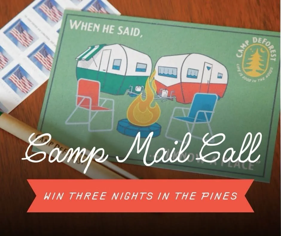 Mail call is back. 📬
This spring, we&rsquo;re giving away a 3-night stay for two &mdash; and all you have to do is send us a postcard.
No forms. No algorithms. Just a stamp, your name, and a little bit of luck.
Here&rsquo;s how:
✏️ Grab any postcard