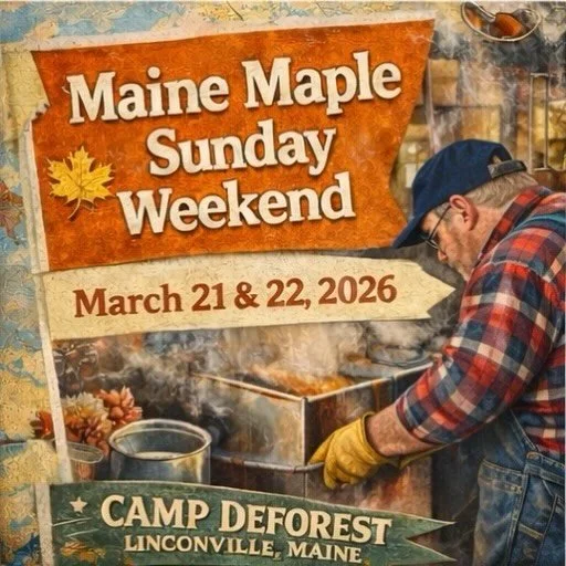 Maine&rsquo;s Annual Maple Sunday is coming up &mdash; March 21-22! Don&rsquo;t forget to book your weekend getaway. Our handy guide below will help you to know what to expect from a weekend of syrup sampling!  Find us in Lincolnville &mdash; between