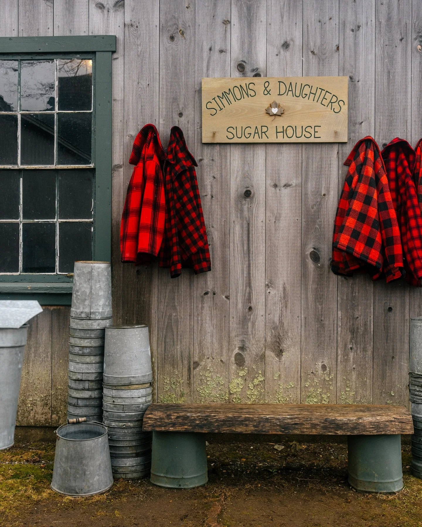 🍁 Smoke in the air, sap on the boil, and flannel on the hooks&hellip; this is maple season in Midcoast Maine. Happy first day of spring and Maine Maple Sunday!

We spent some time with one of our absolute favorites, Simmons &amp; Daughters Sugar Hou