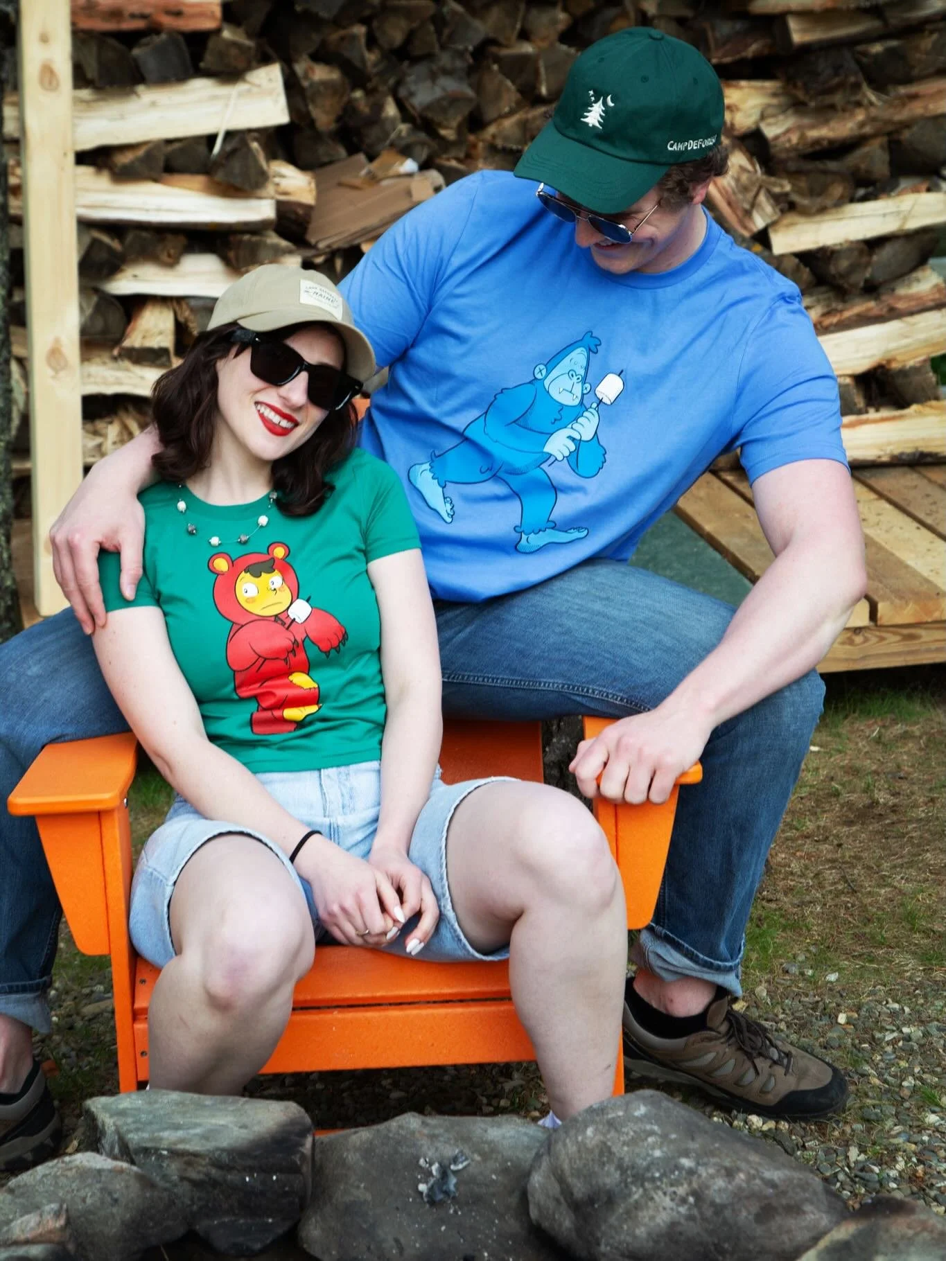 Merch. Need I say more&hellip;? Probably! So I&rsquo;ll tell you all about Andersen, he is the son of the Scone Goddess so that makes him a demi-god AND he is the creator of the Camp DeForest Card Game. (And a lot of other things) From his imaginatio