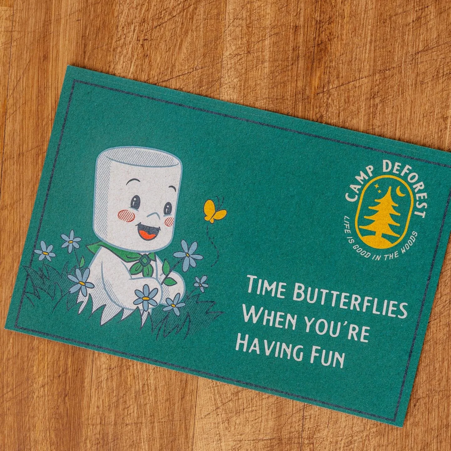 Last chance to send your post card to Camp DeForest for a chance to win! This spring, we&rsquo;re giving away a 3-night stay for two &mdash; and all you have to do is send us a postcard.

No forms. No algorithms. Just a stamp, your name, and a little