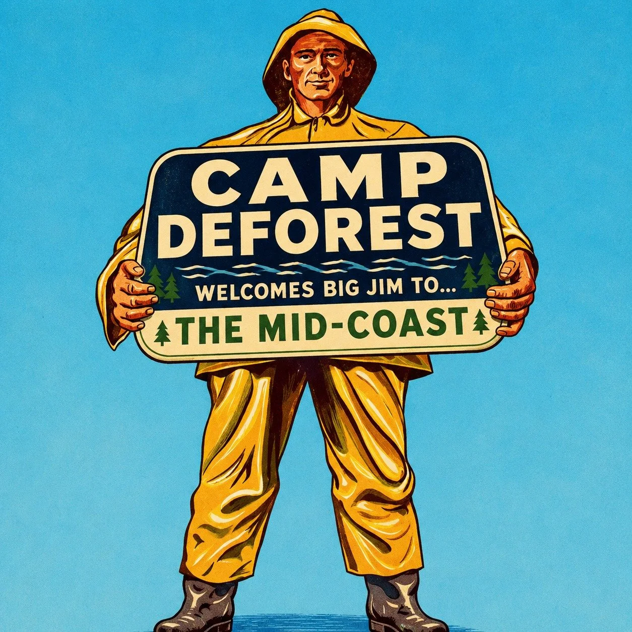 Camp DeForest welcomes Big Jim to the Mid-Coast! Head over to the @penobscotmarinemuseum in Searsport on Saturday, June 13 at 2 pm for a free community celebration welcoming the iconic Big Jim to the mid-coast. After extensive restoration work, this 