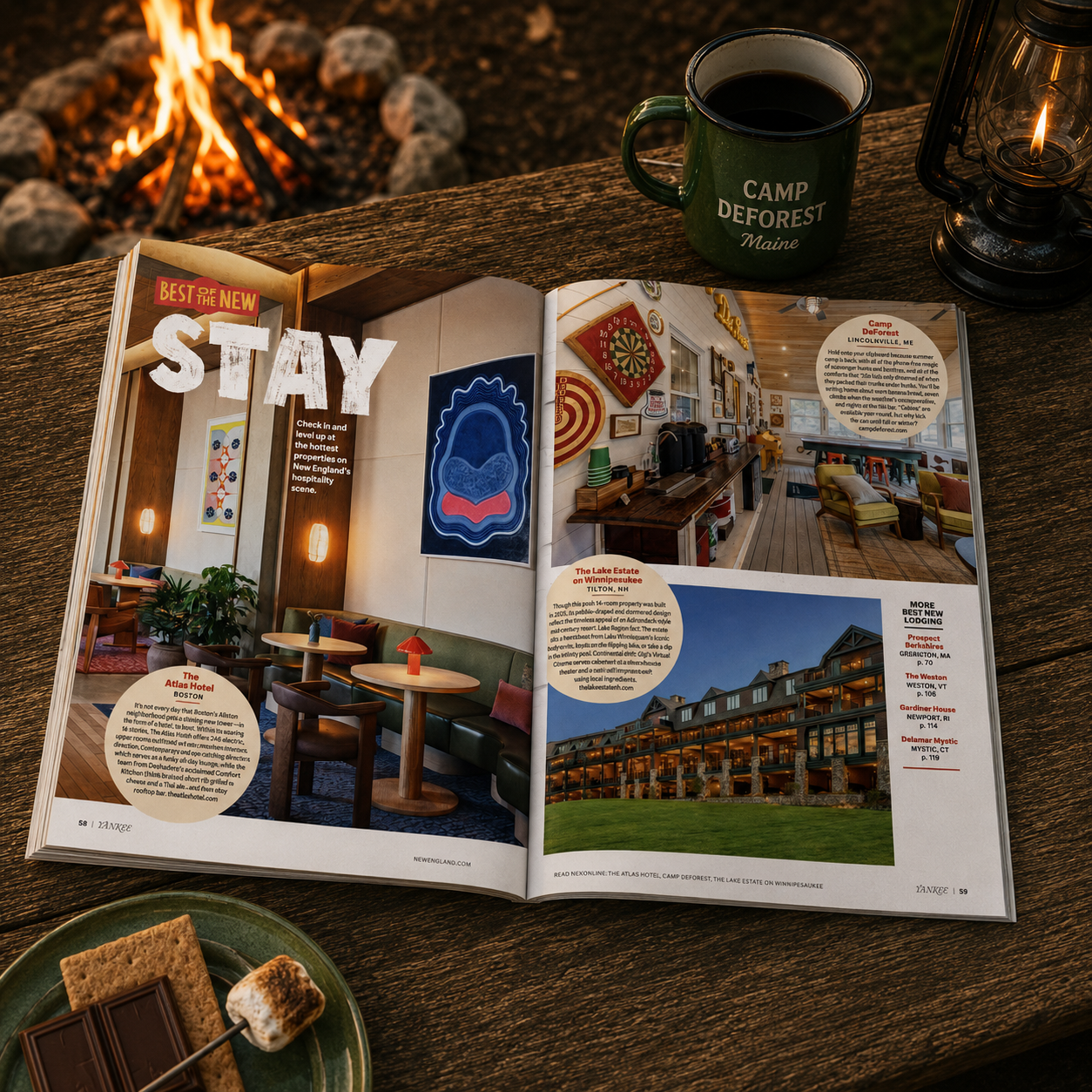 BEST OF NEW ENGLAND — NEW LODGING