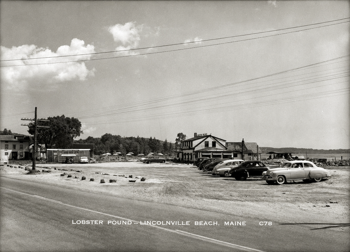 Lincolnville Beach in the 1950s