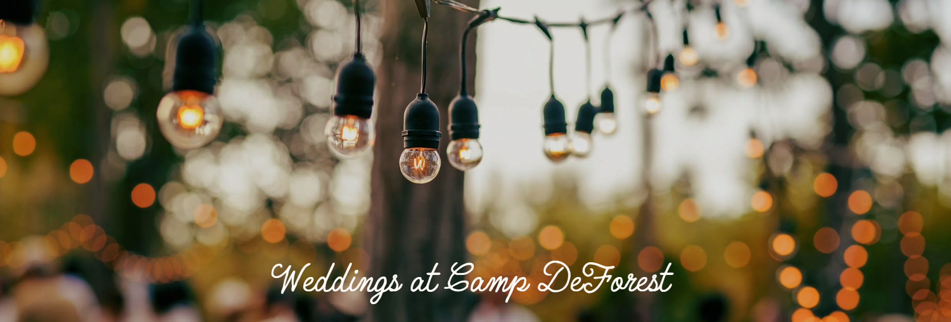 Weddings at Camp Deforest