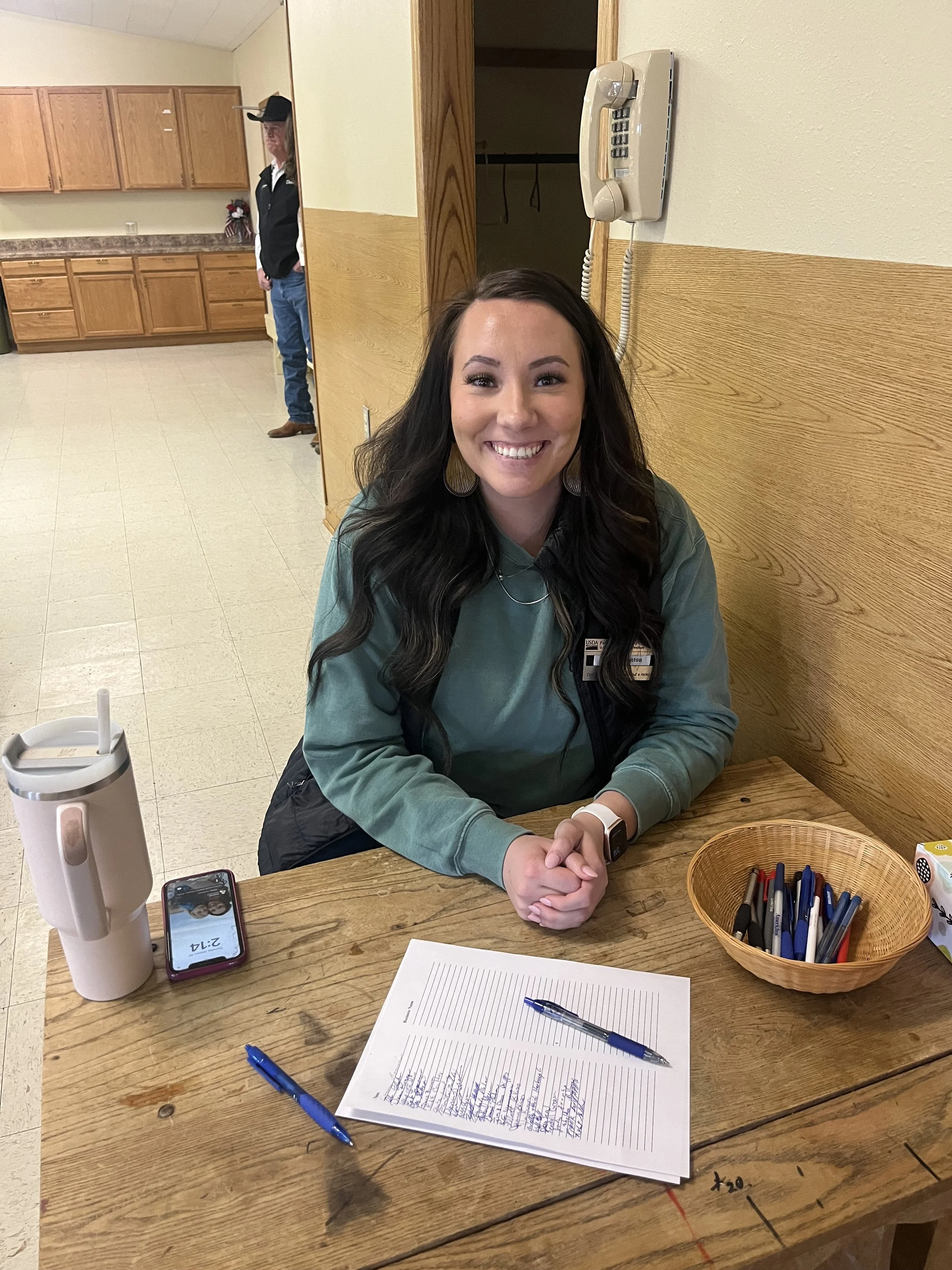 January 30, 2025 - Local Working Group Meeting Past FSA Employee Tawney Stanton