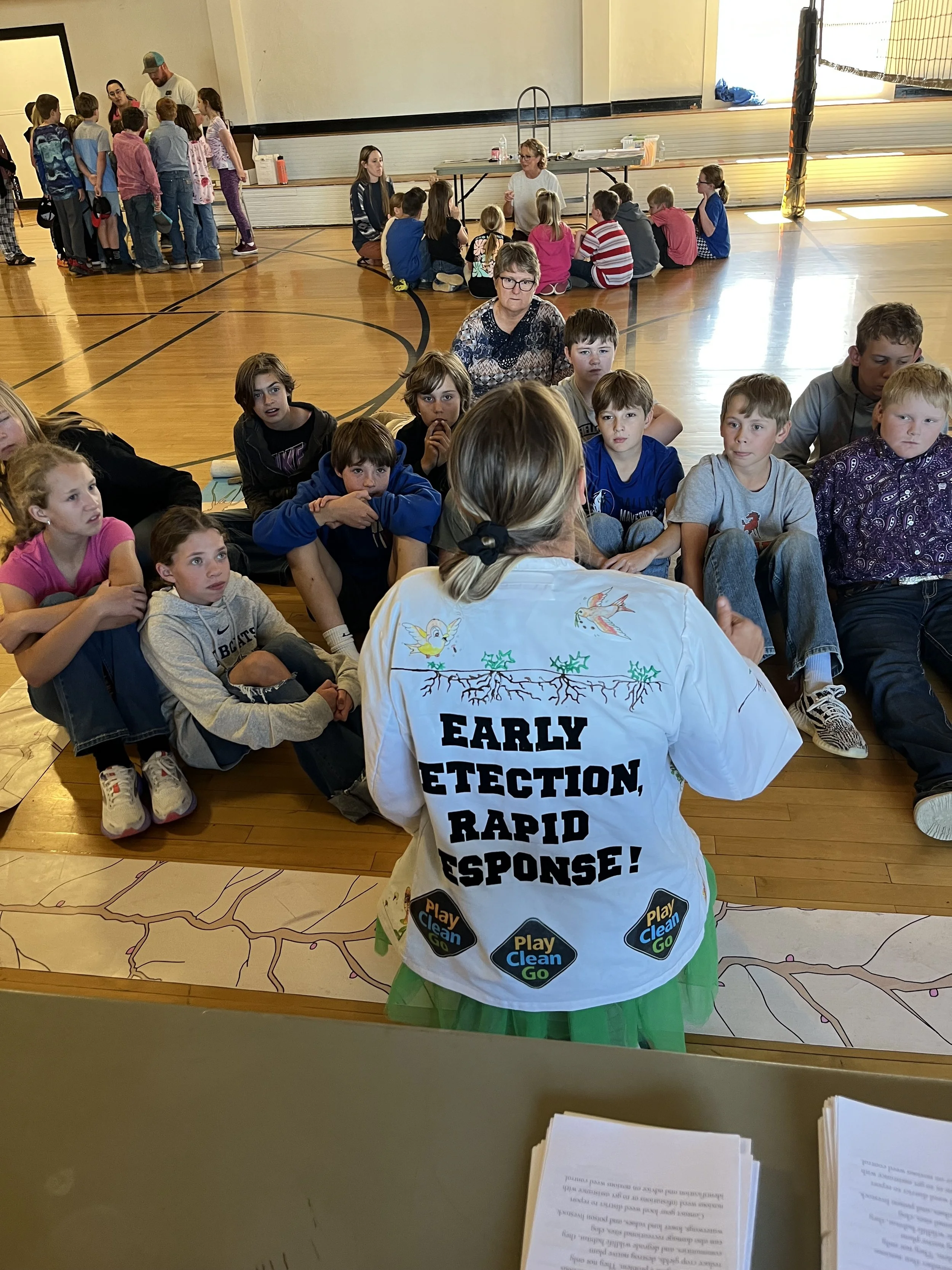 September 23, 2024 - Conservation and Agriculture Kid's Day Megan Hoyer on Noxious Weeds in Montana 