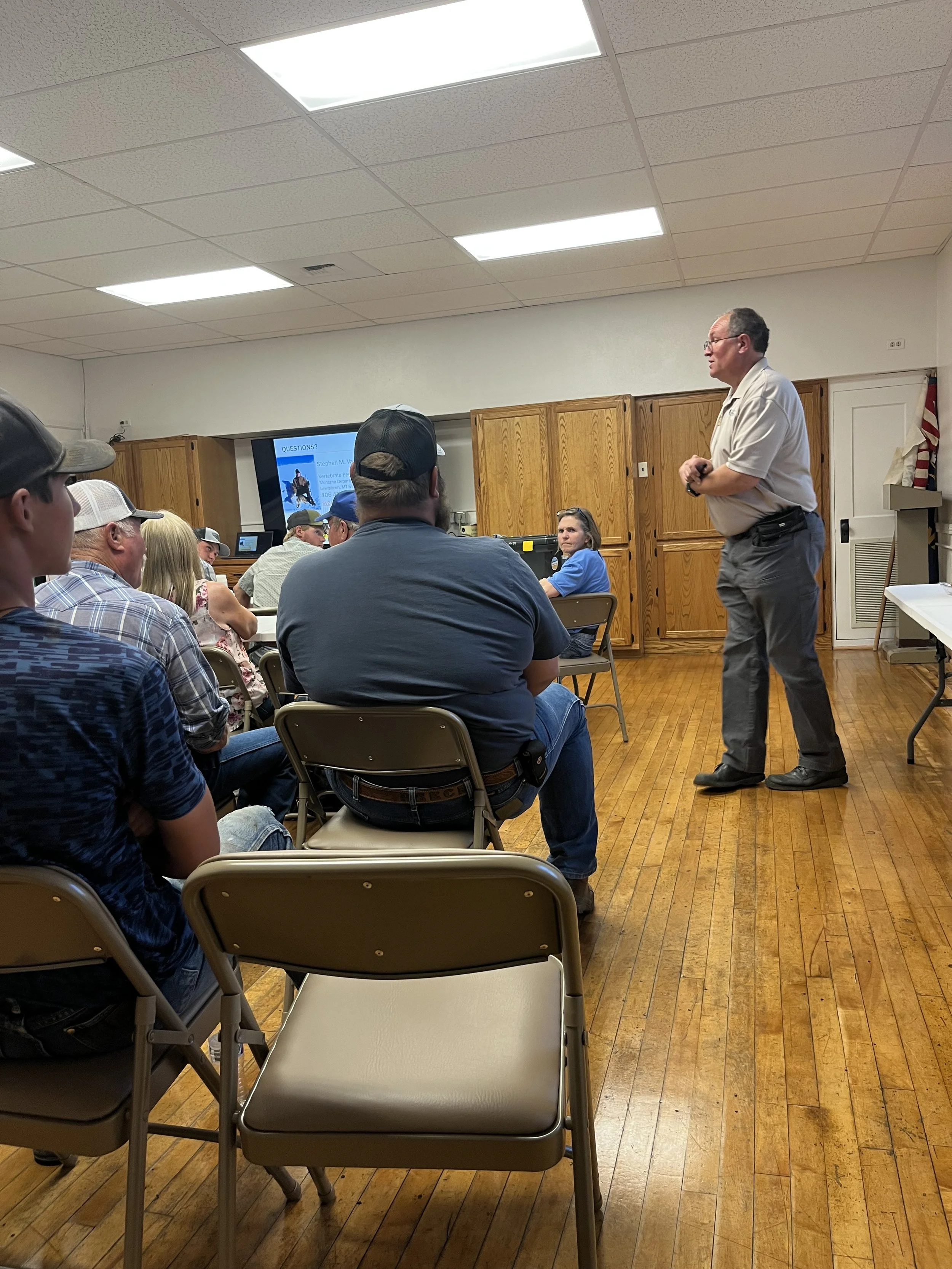 September 12, 2025 - Coyote and Prairie Dog Control for the Community with presenter Stephen M. Vantassel 