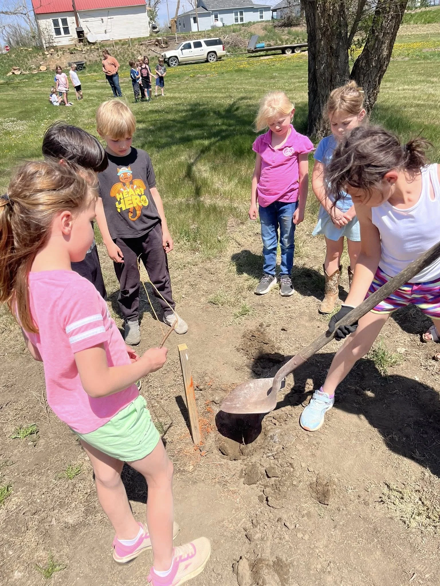 05.13.2026 K -5th Grade Tree Planting Event held at the Park below the School 