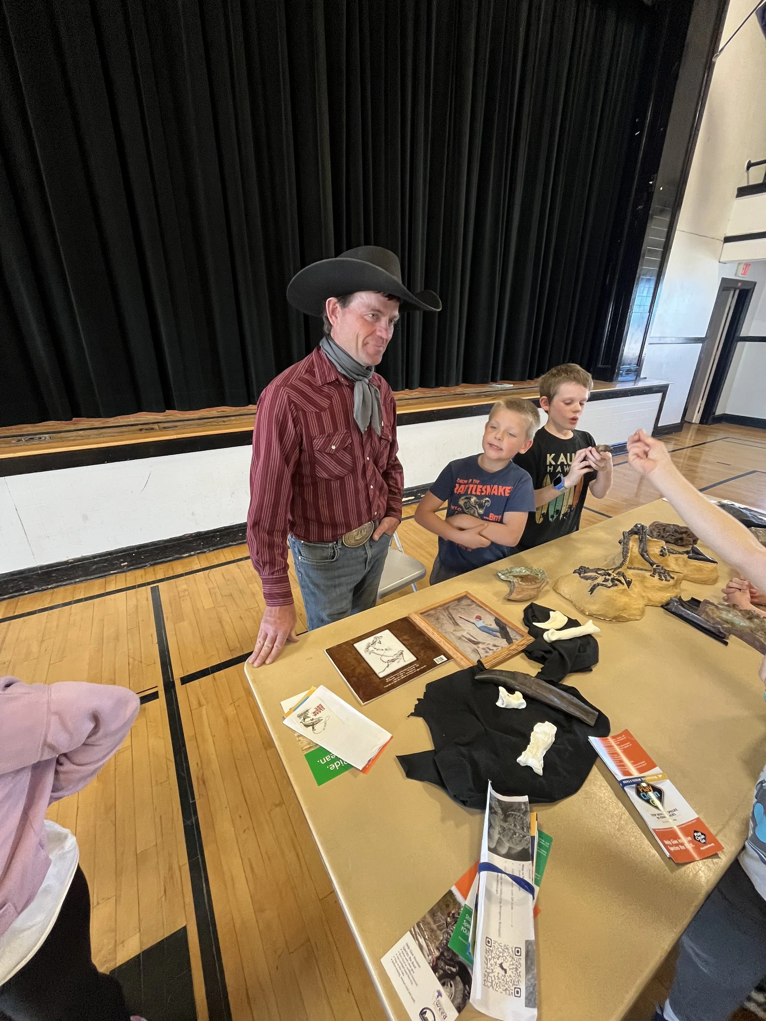 2026 Conservation & Ag Kid's Day Event - Clayton Phipps presenting on Dinosaurs and Fossils 
