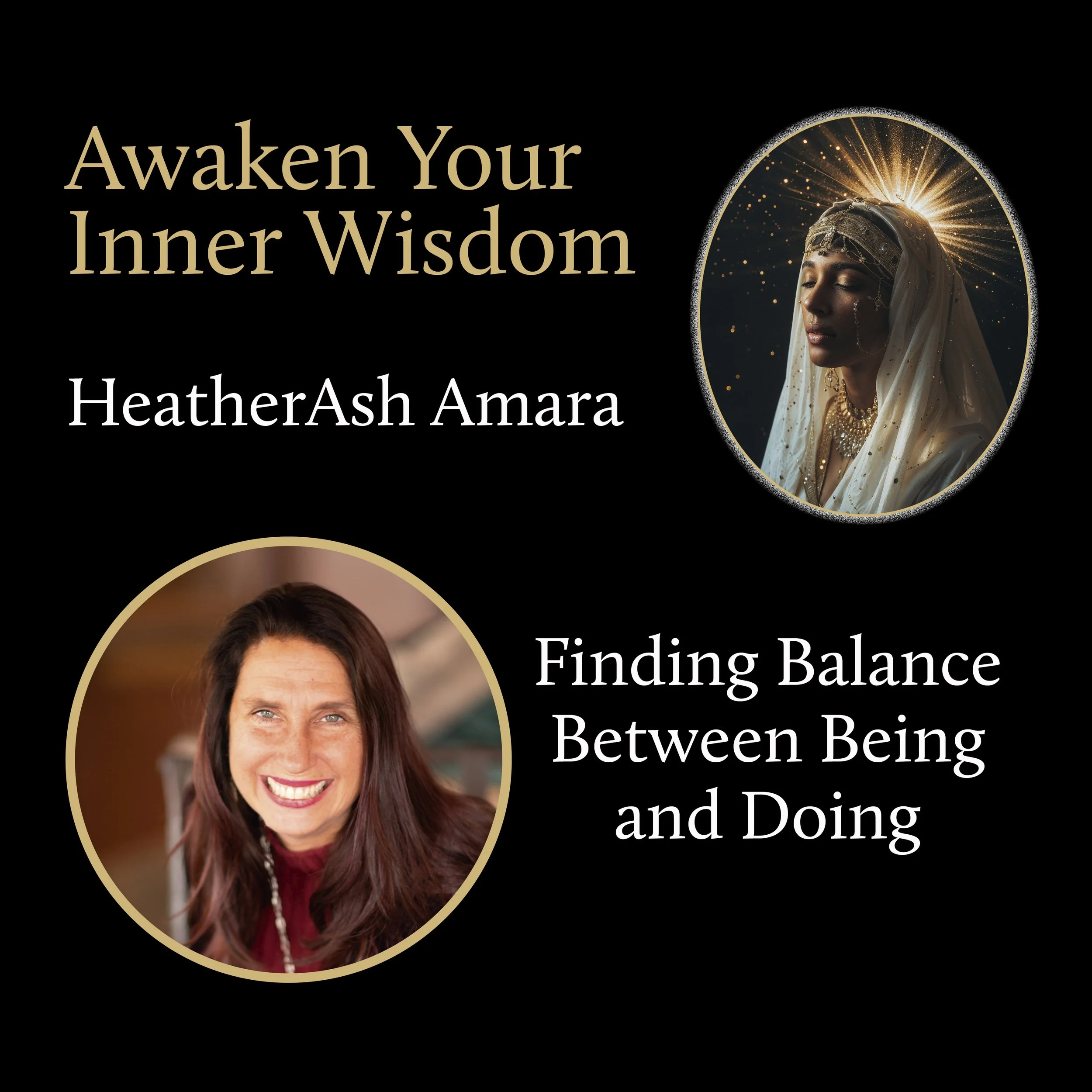 Finding Balance between being and doing