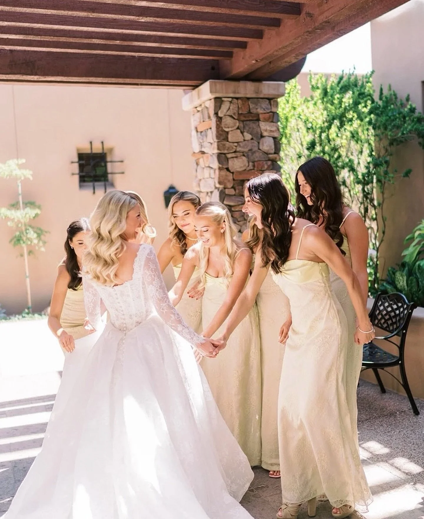 Surrounded by the ones who&rsquo;ve been there for it all 🤍

Bride: @beccarhoover 
Planning and Design: @imoni_events 
Lead Planner: @sarrahgaboury 
Venue: @paradisevalleycountryclub 
Floral Designer: @carteblanchedesign 
Photography: @maryclaire_ph