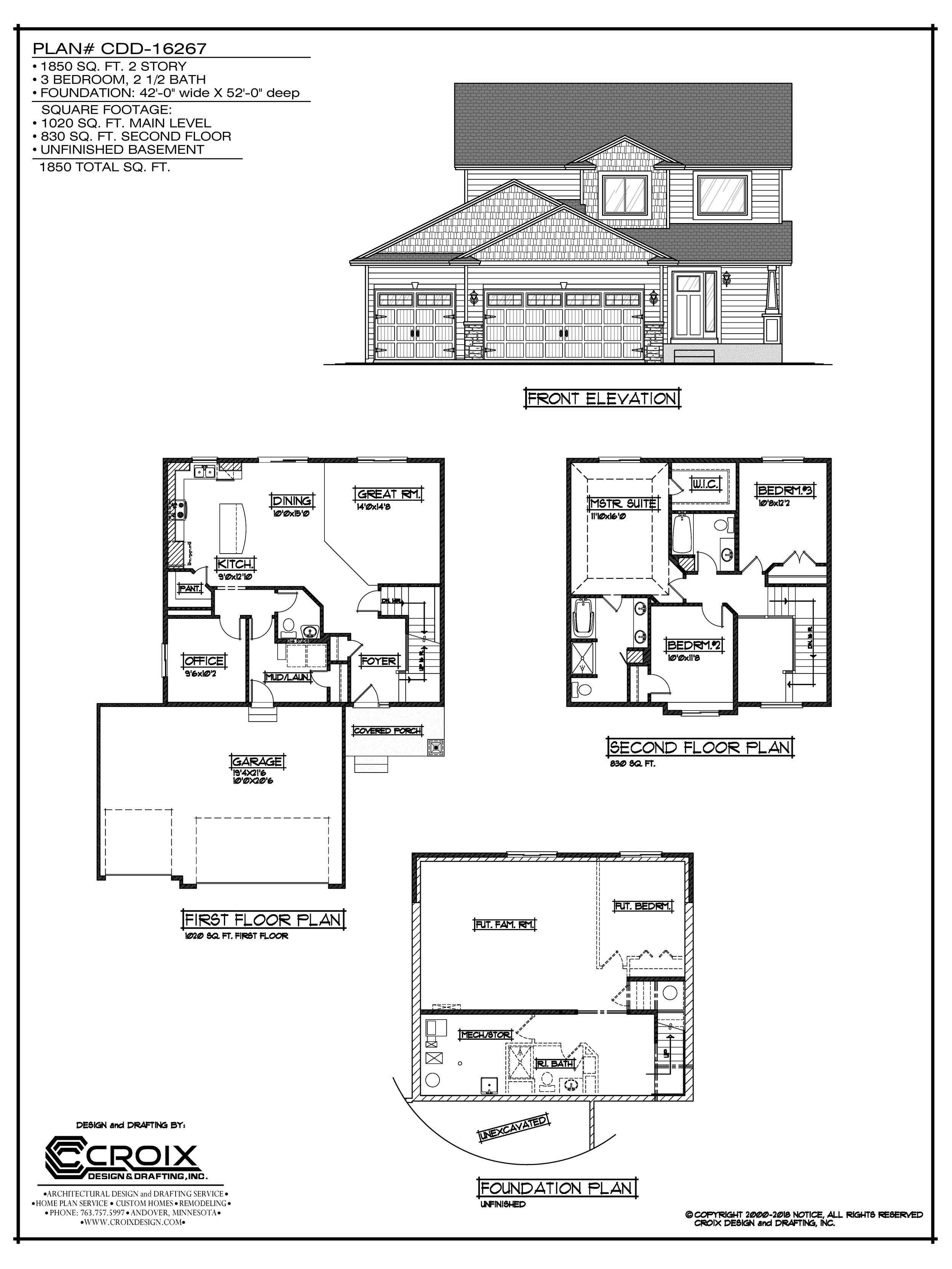Plan #16267