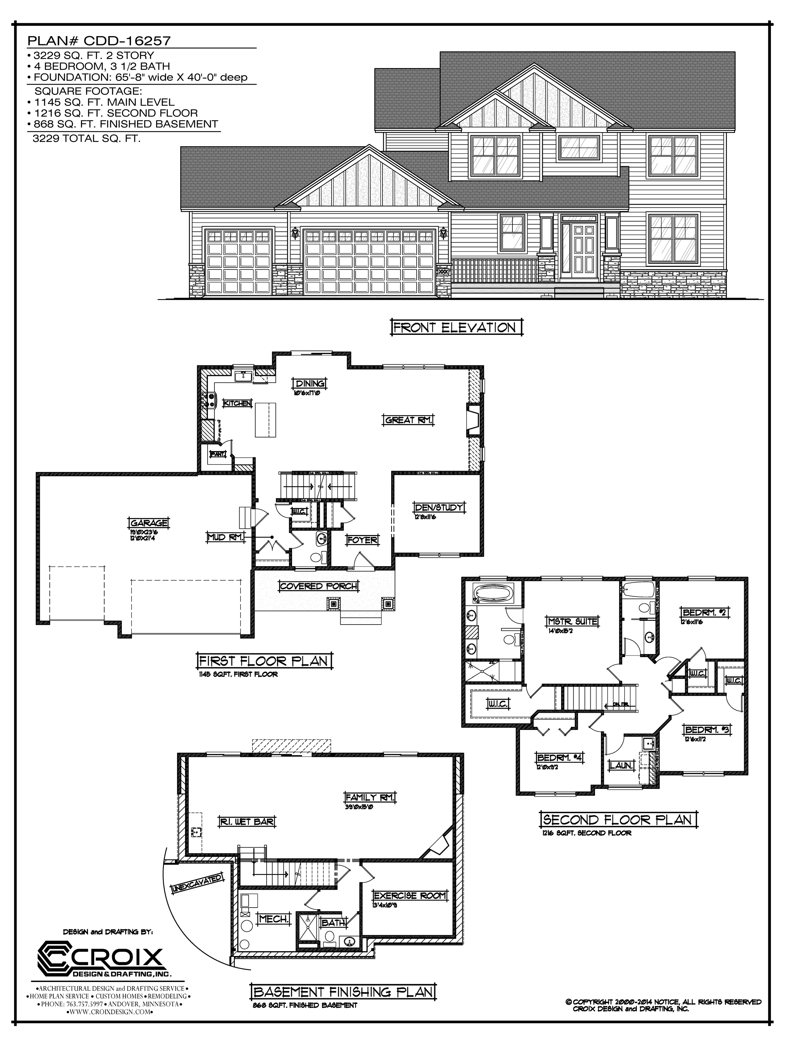 Plan #16257