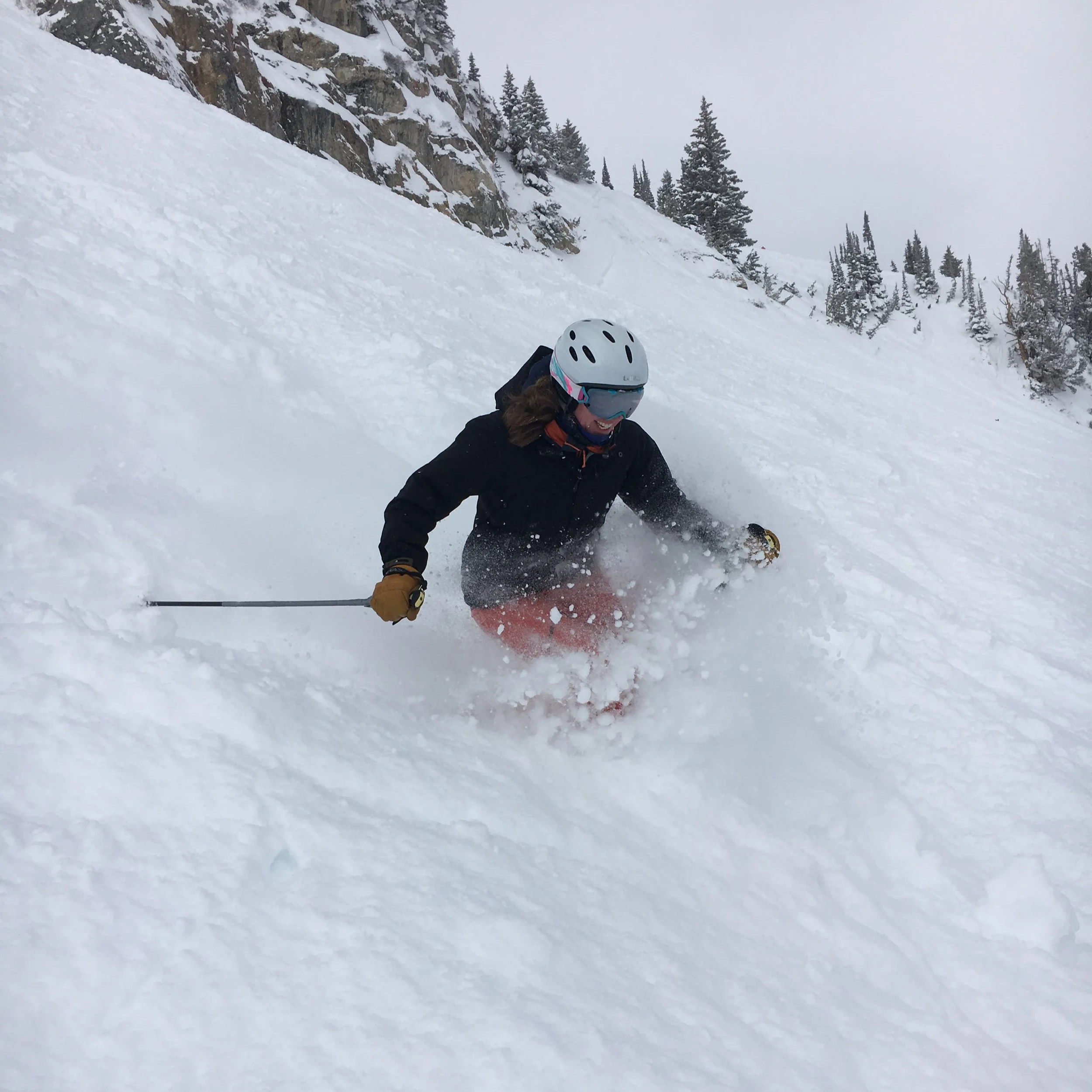 We love powder skiing at Fix It PT
