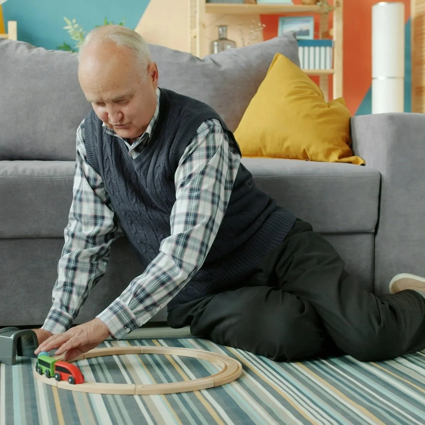 A program to be able to get up and off the floor independently.