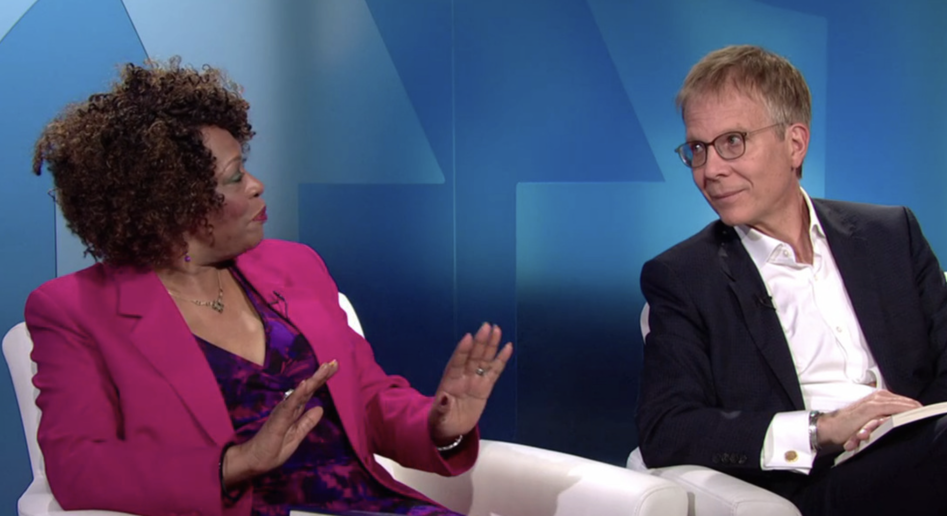 On PBS News Hour—U.S. Poet Laureate Rita Dove reads her TMF-commissioned LiberArte poem with Mark Ludwig